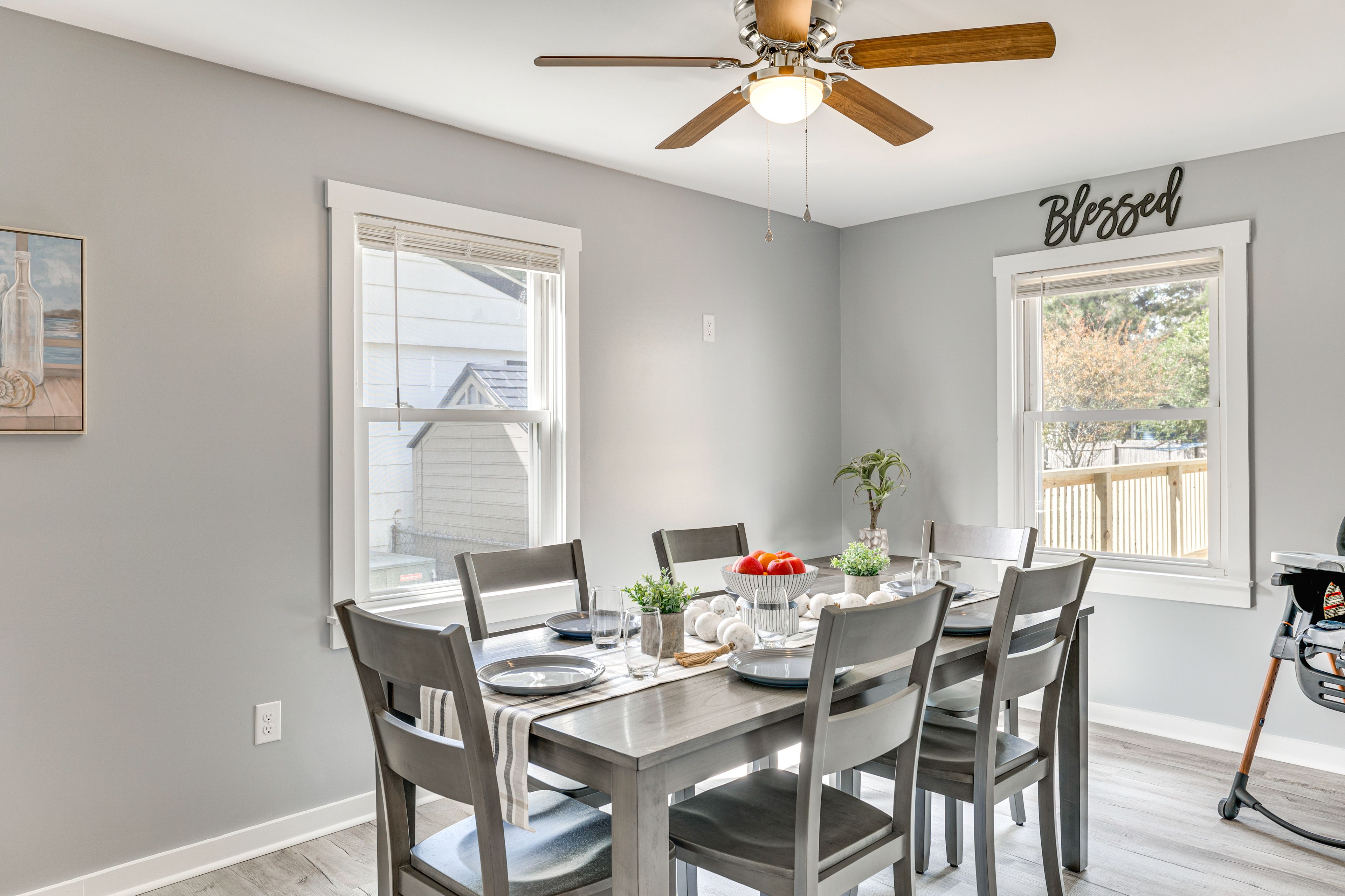 Dining Room | Dishware & Flatware Provided | High Chair
