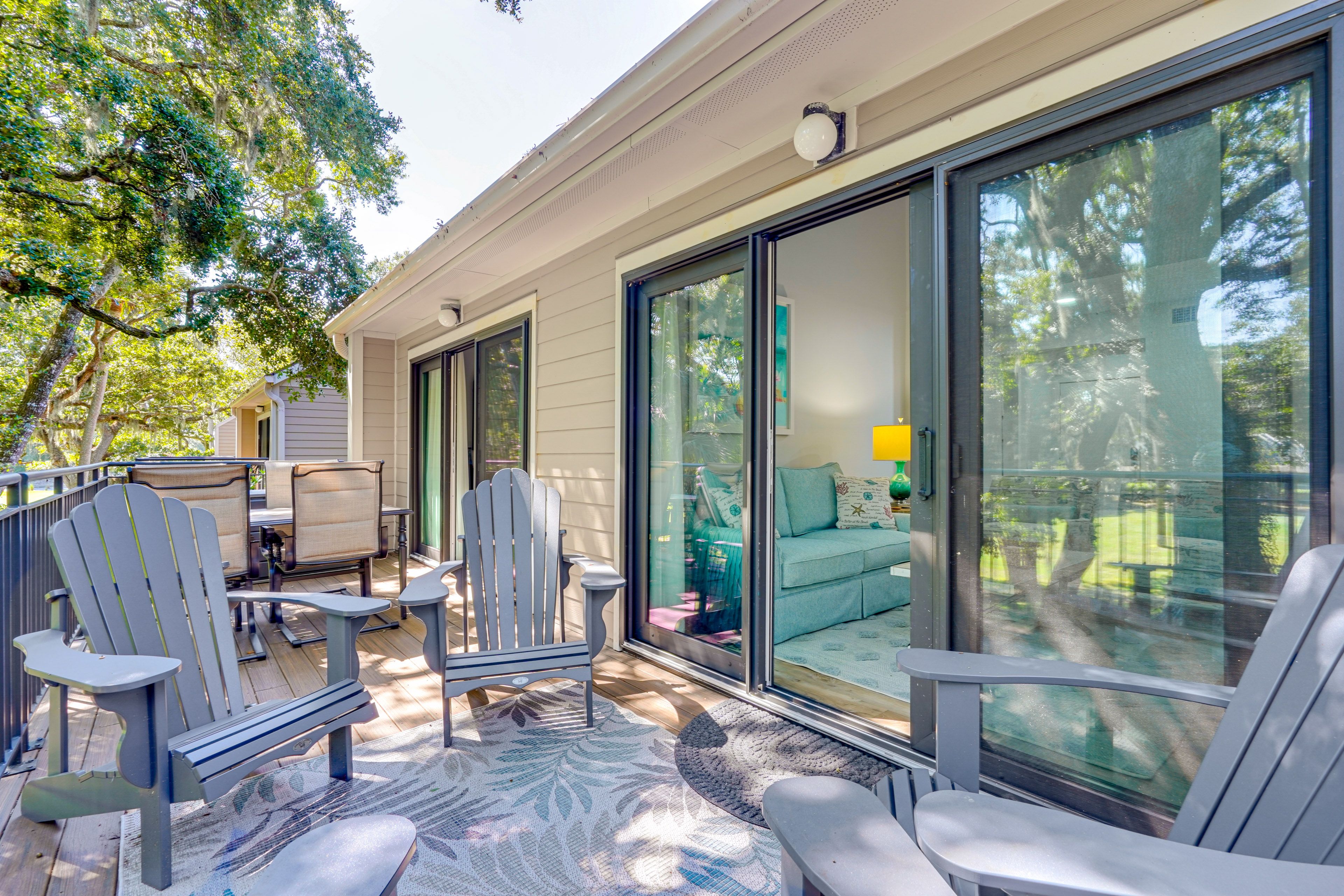 Private Deck | Golf Course Views