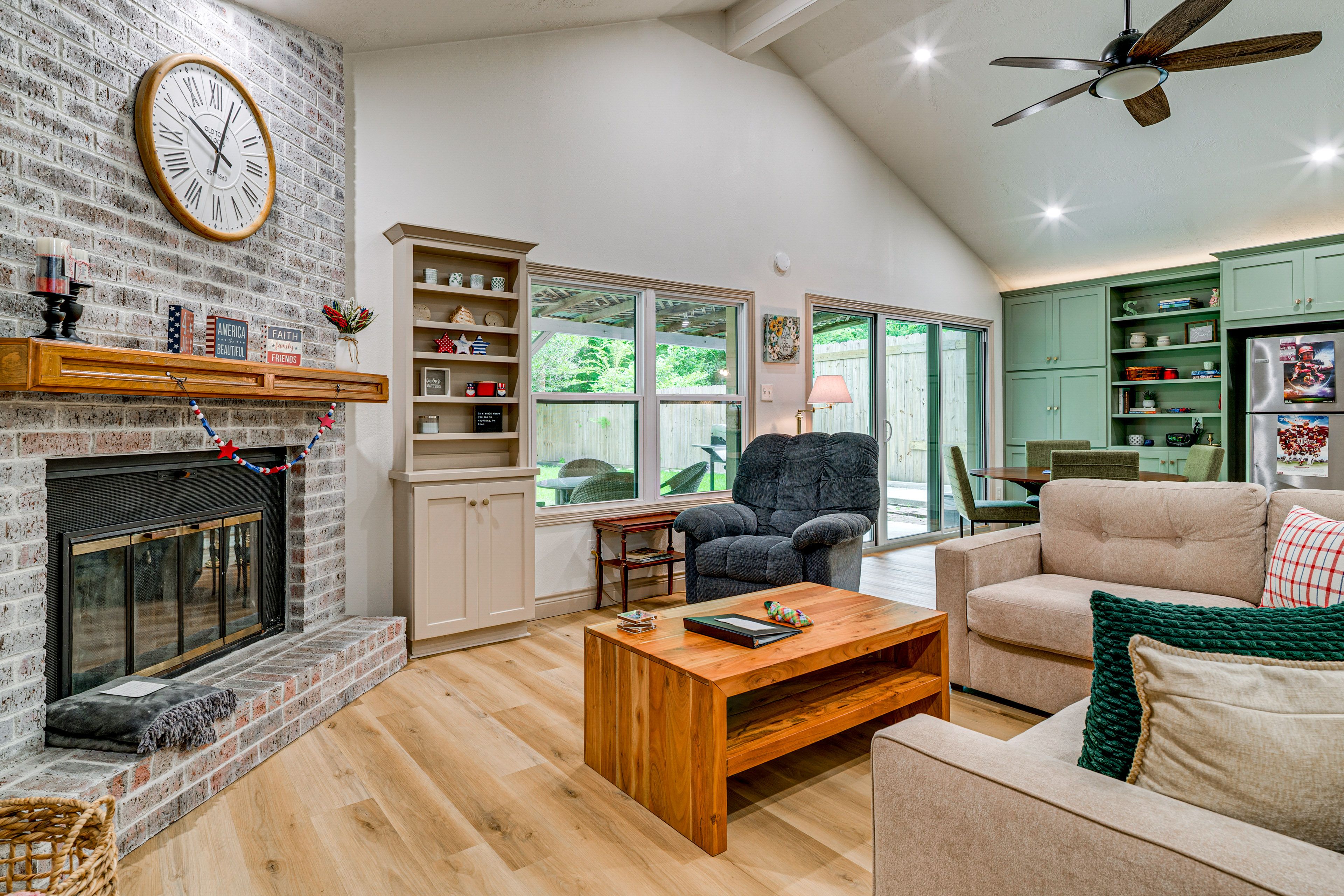 College Station Vacation Rental | 3BR | 2BA | 1,700 Sq Ft | Step-Free Access