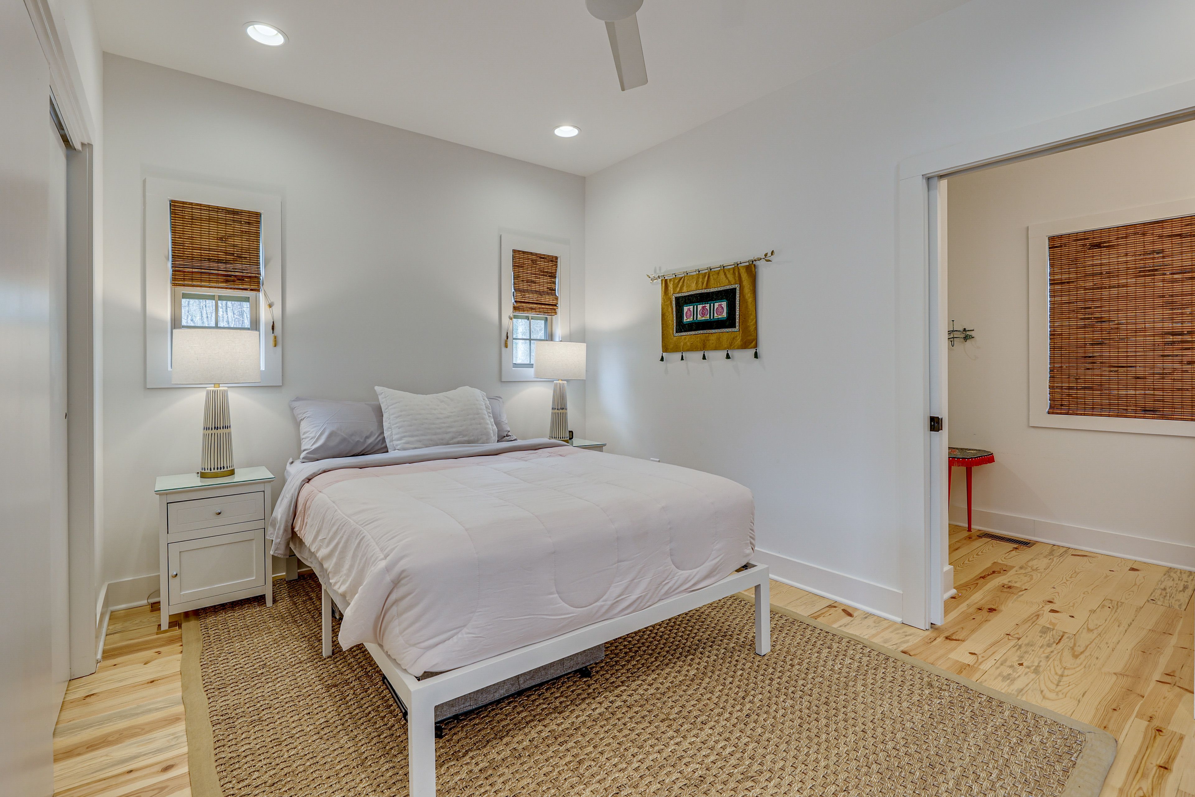 Bedroom 1 | Queen Bed | Access to Screened Porch