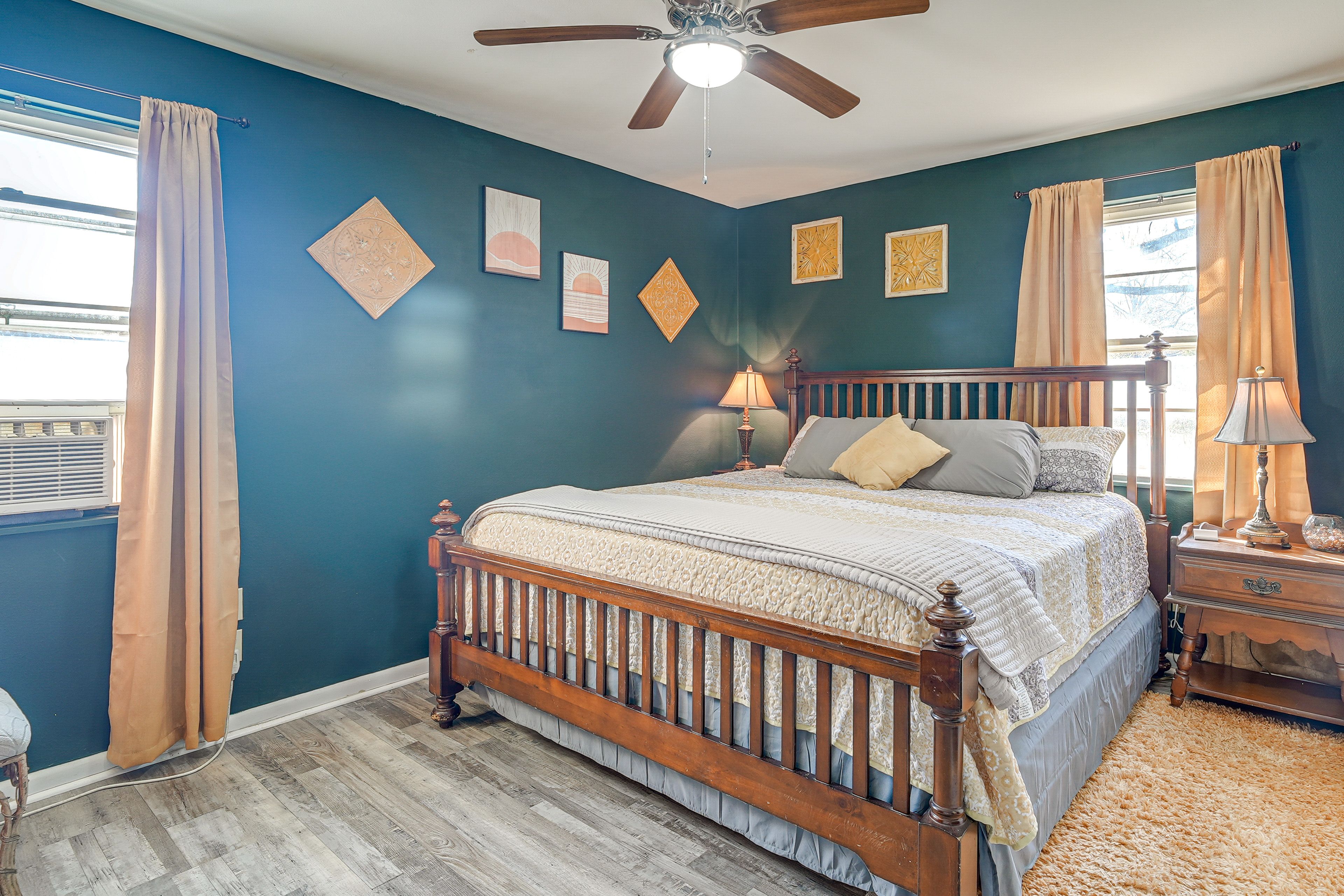 Bedroom 1 | California King Bed | 32” Smart TV
