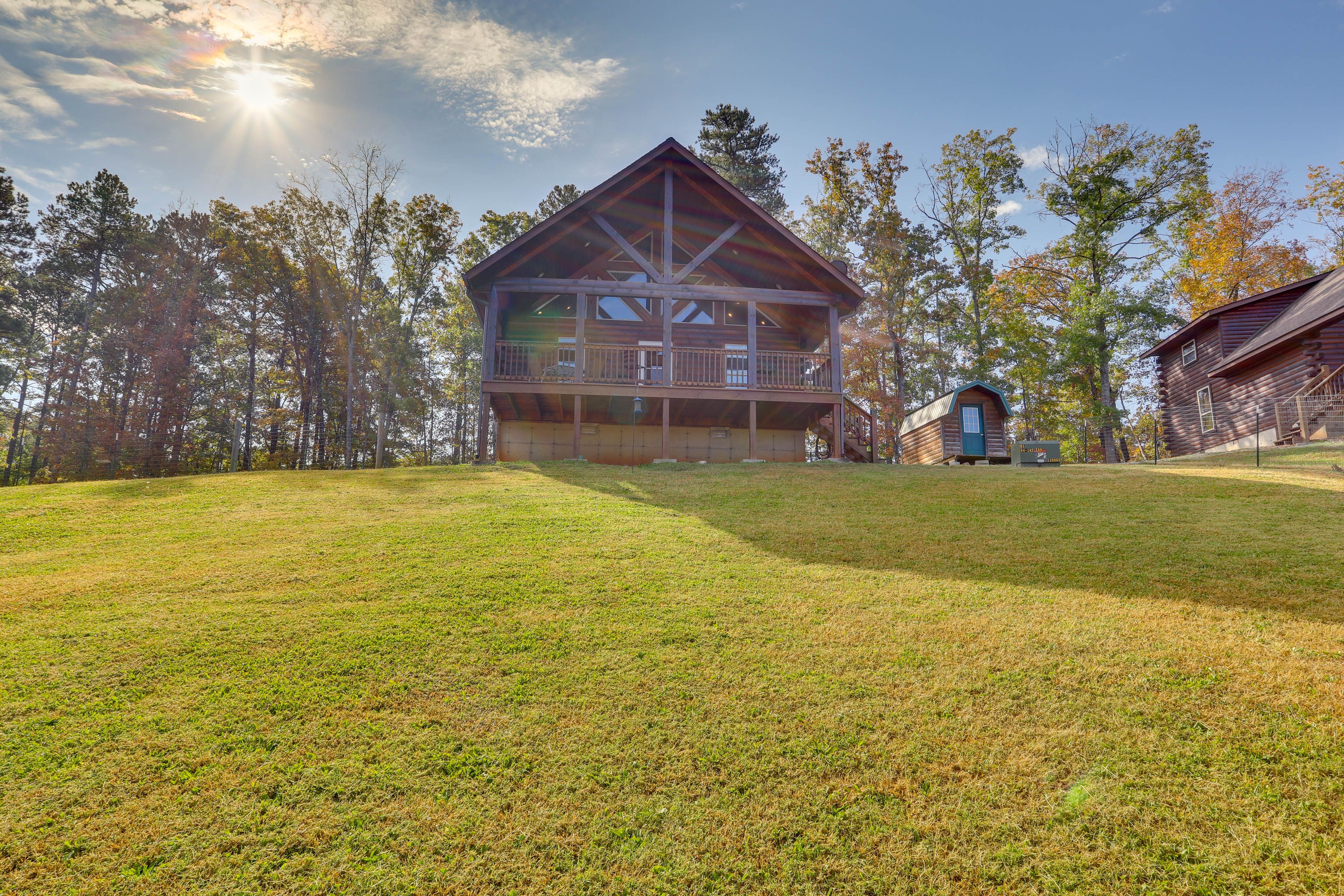 Fenced 3/4-Acre Yard