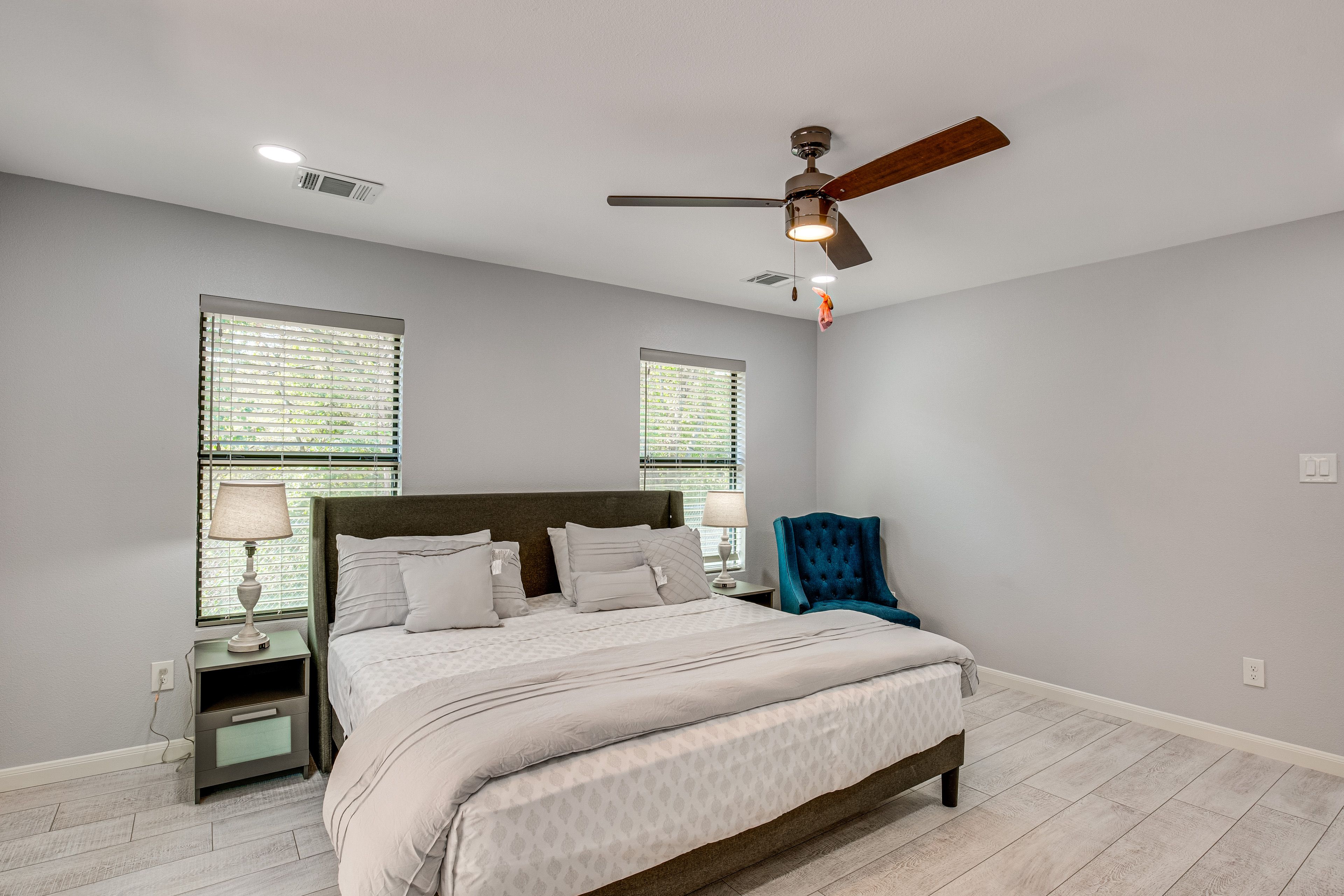 Bedroom 1 | King Bed | TV