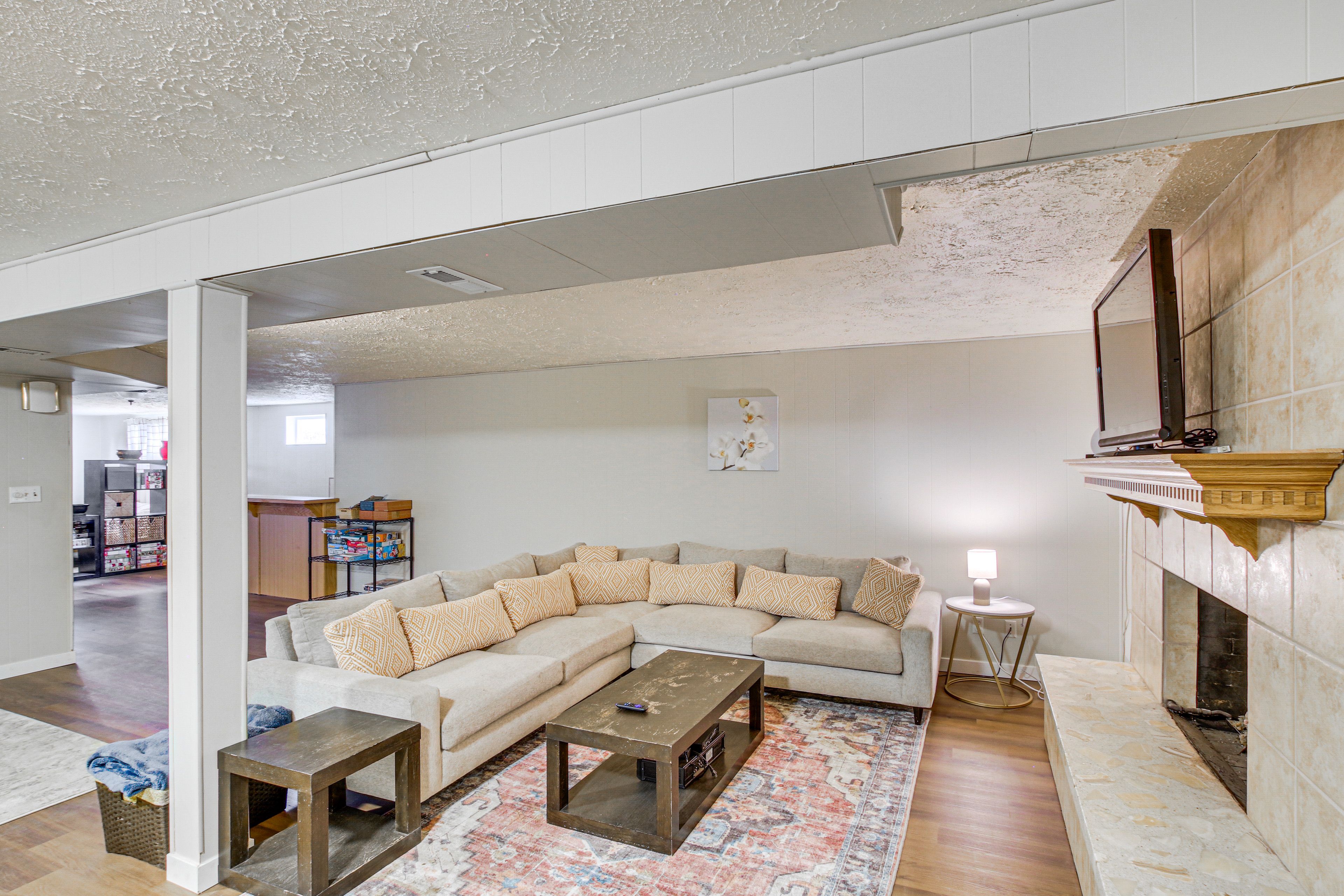 Family Room | Board Games | Books | Home Gym