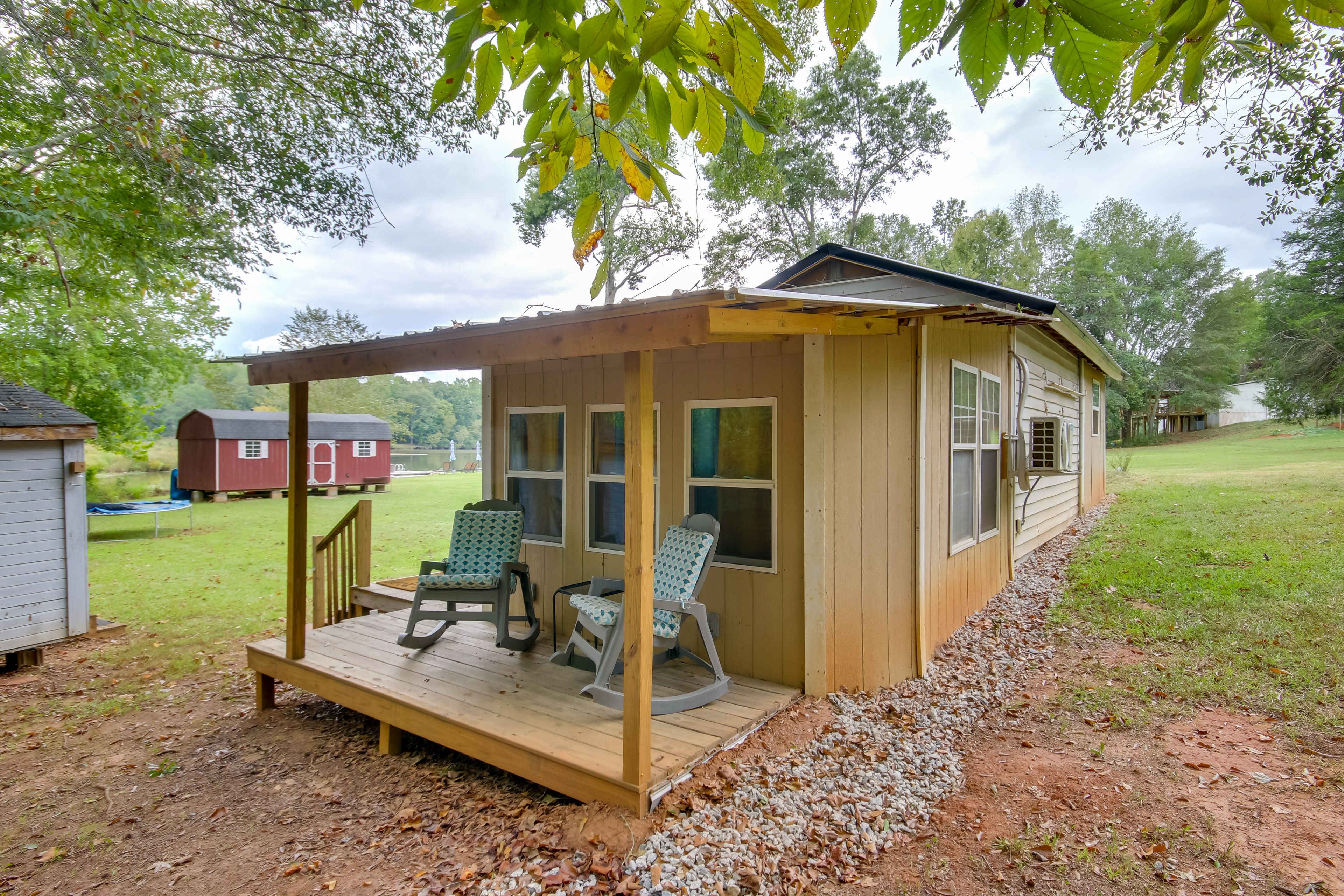 Cottage Exterior | Porches w/ Rocking Chairs