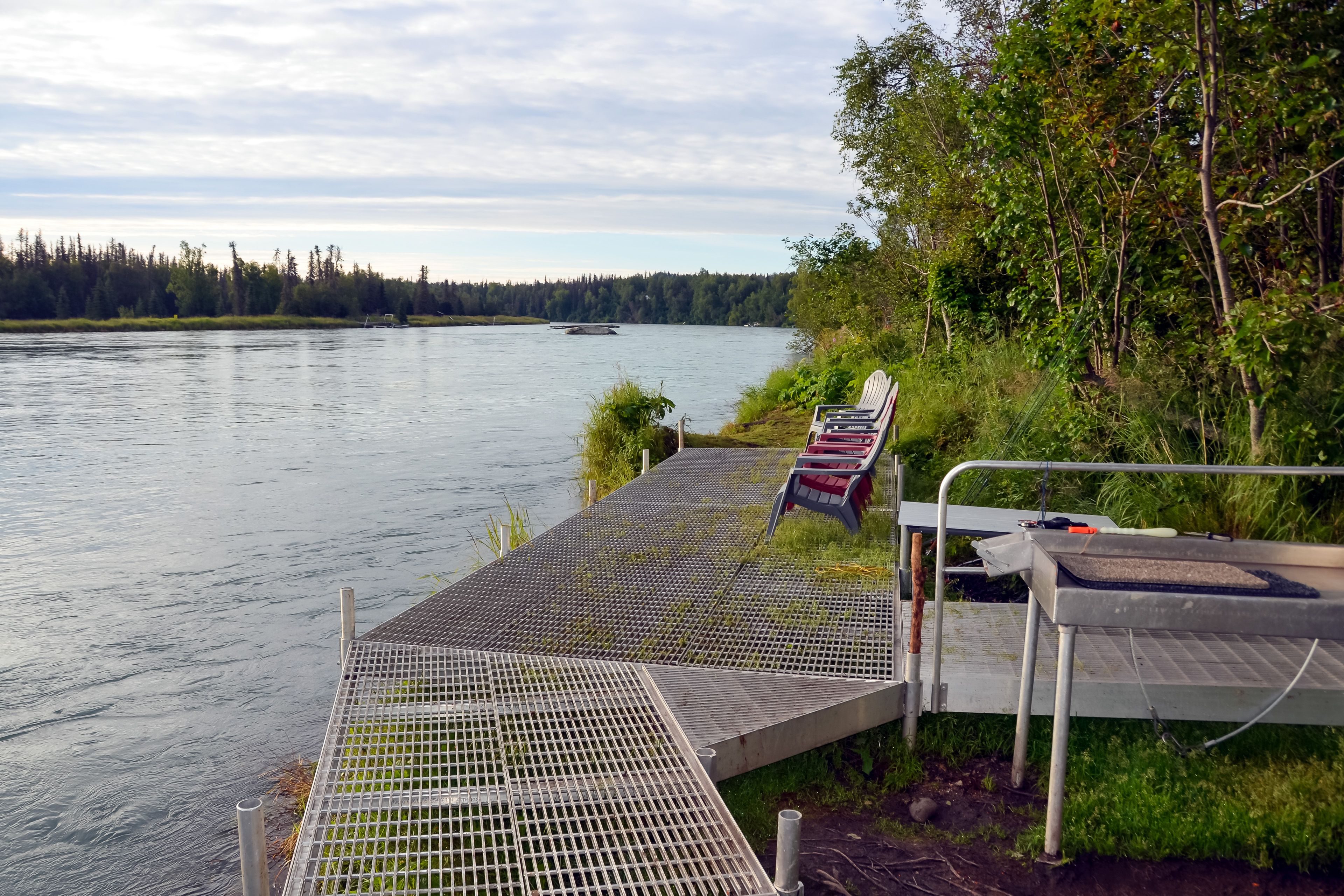 Shared Fishing Platform & Fish Cleaning Station
