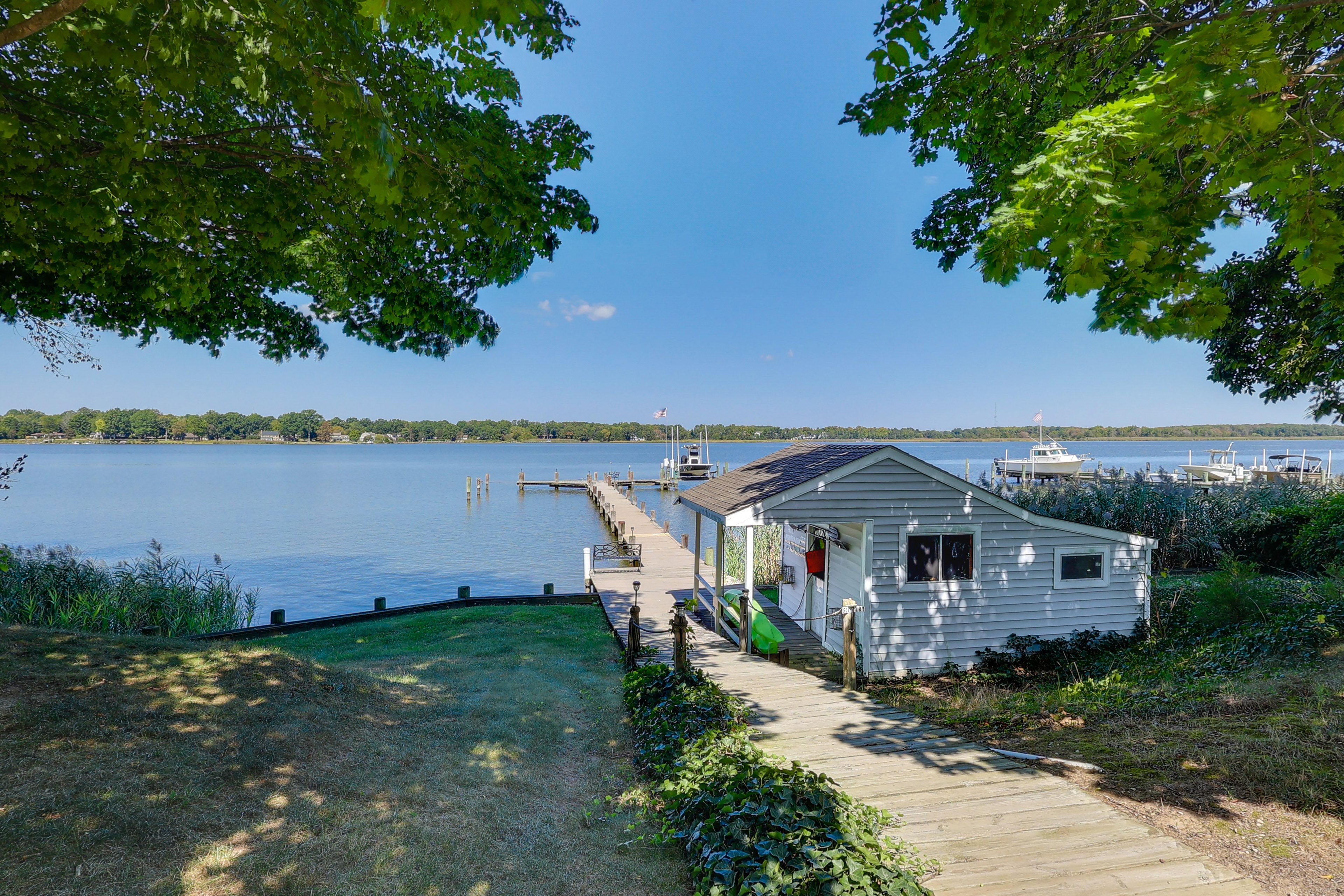 Boat Dock | Chester River Access On-Site