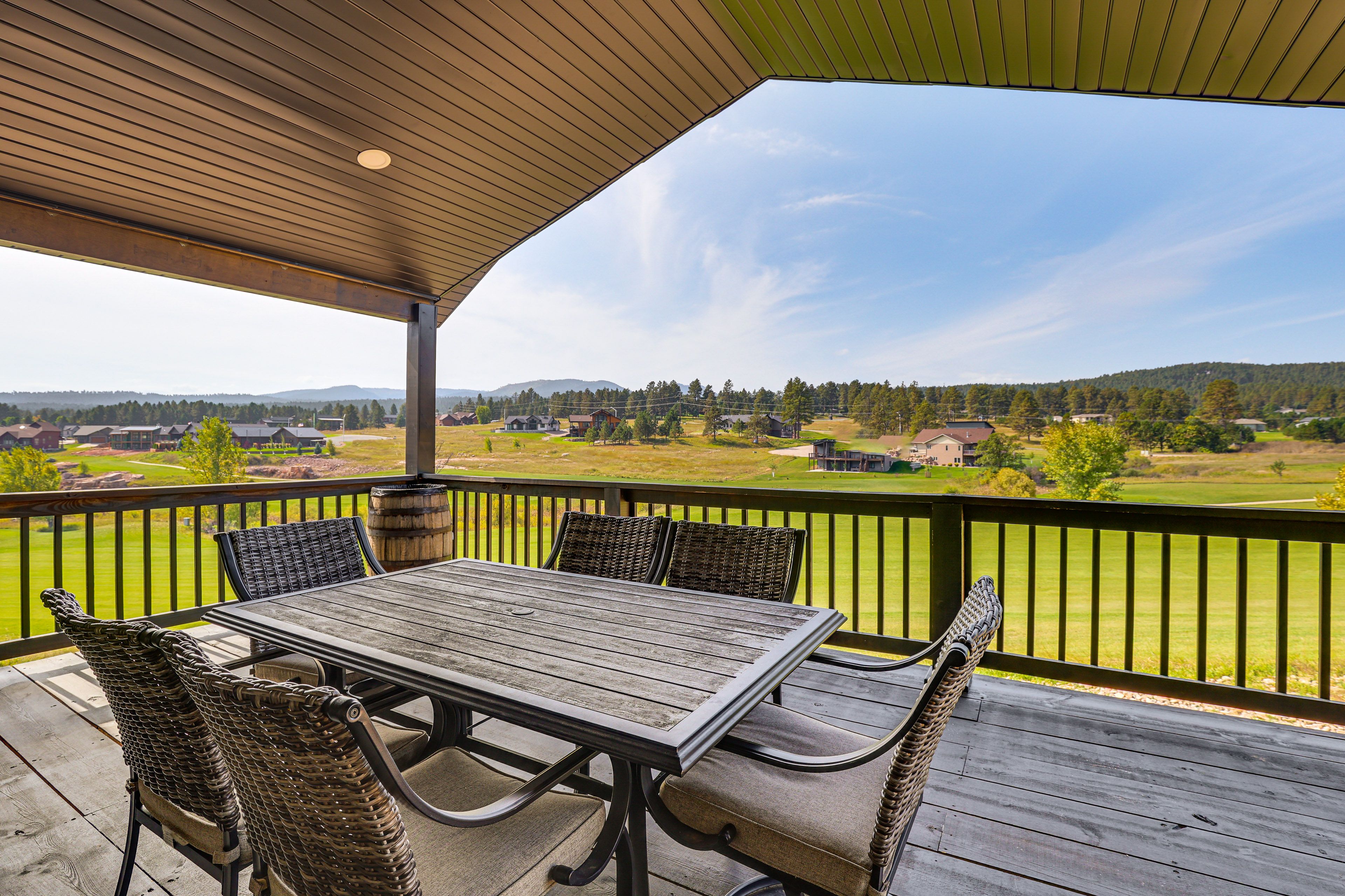 Sturgis Vacation Rental | 7BR | 3.5BA | 5,000 Sq Ft | Staircase to Enter