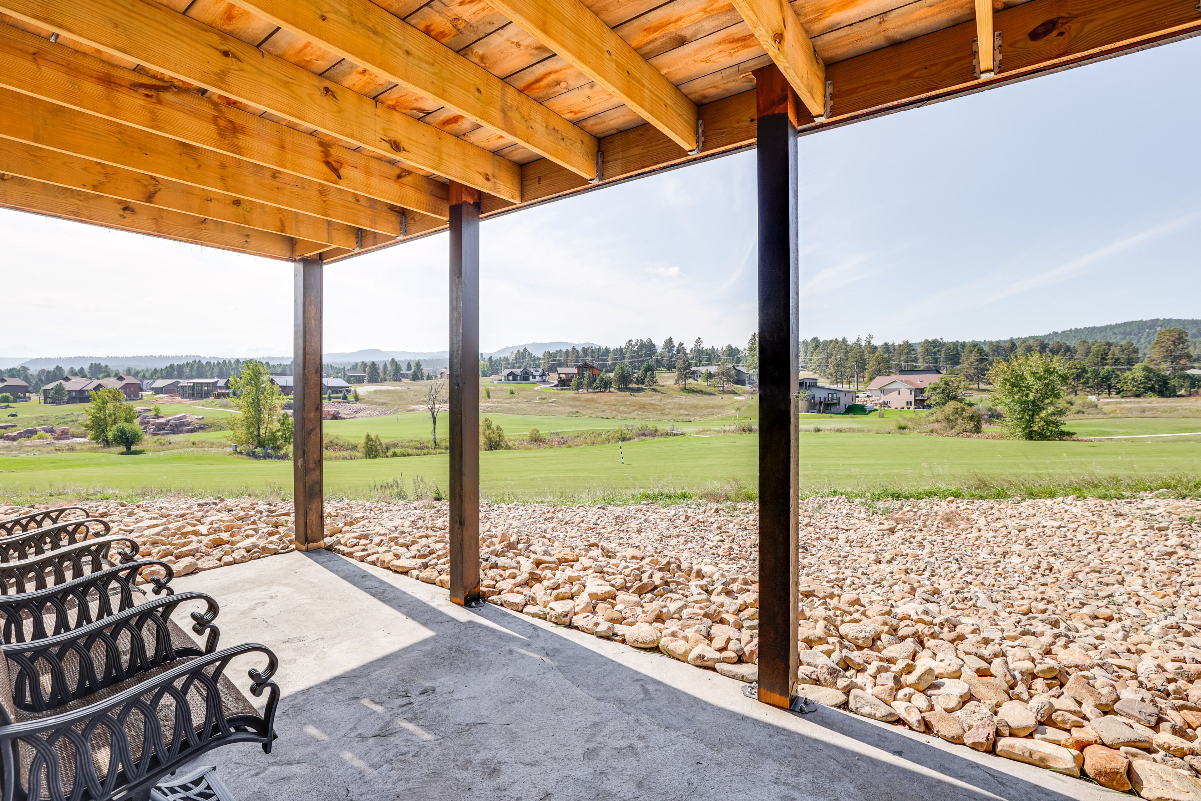 Patio | Private Hot Tub