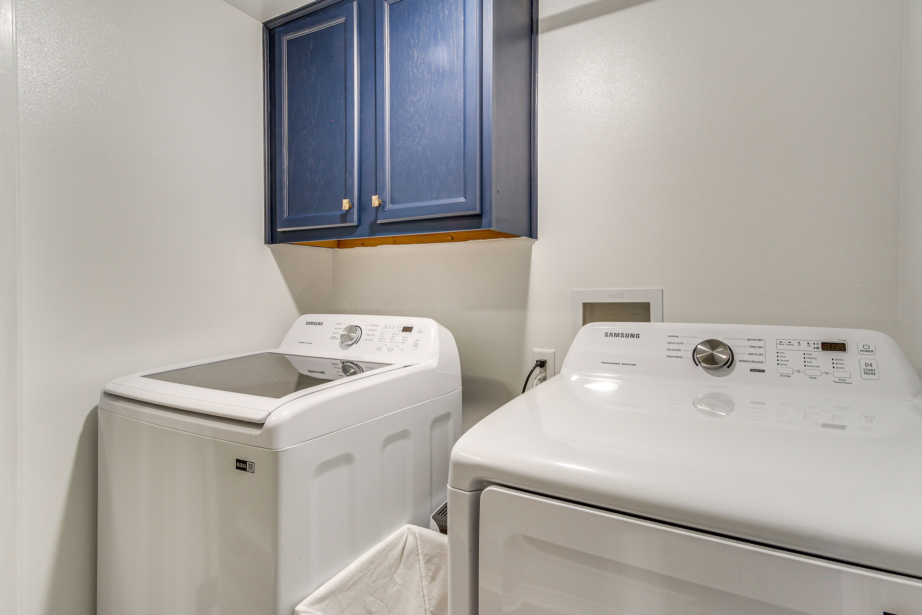Laundry Area | 1st Floor | Washer/Dryer | Laundry Detergent | Iron/Board