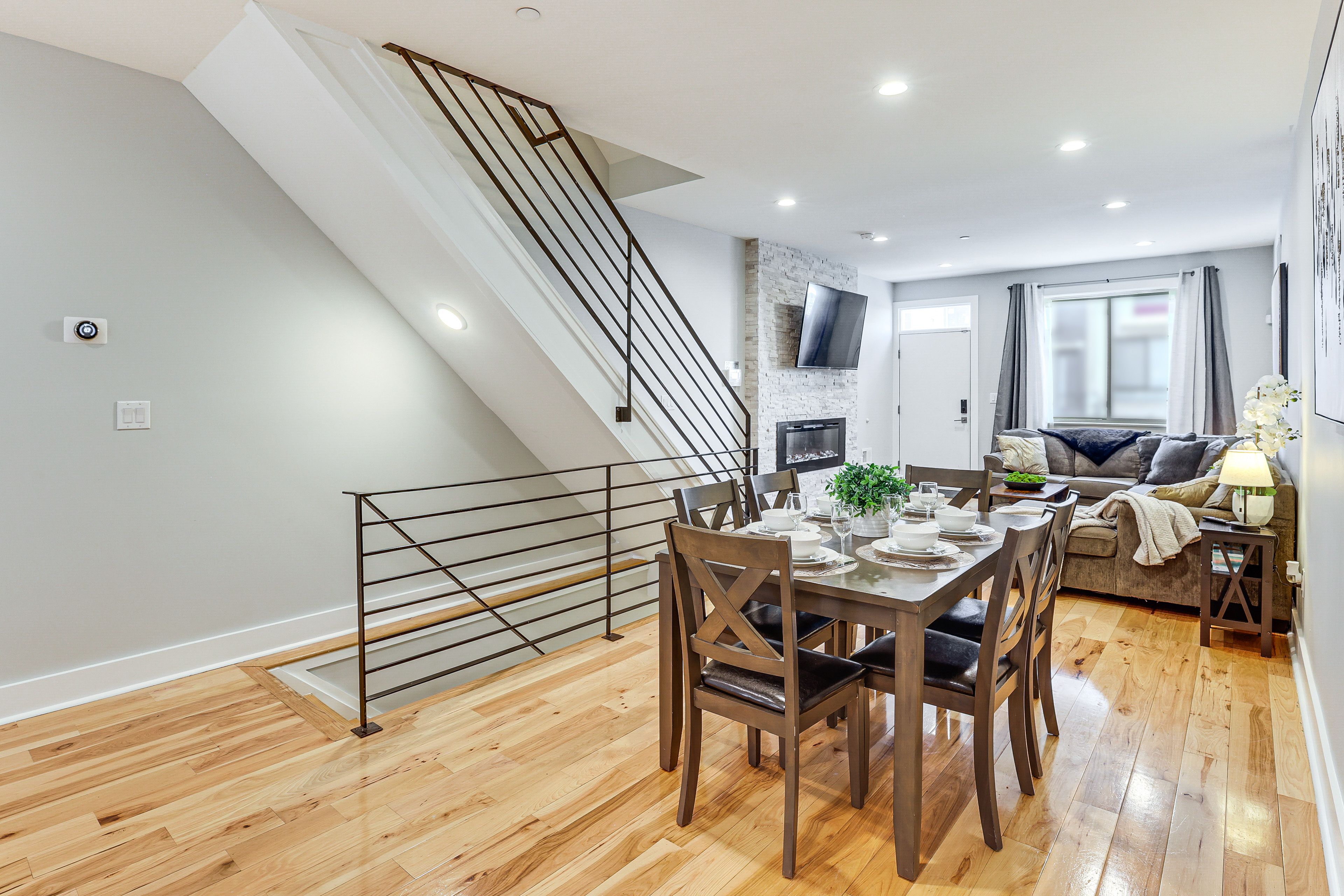 Dining Area | Dishware & Flatware | 1st Floor