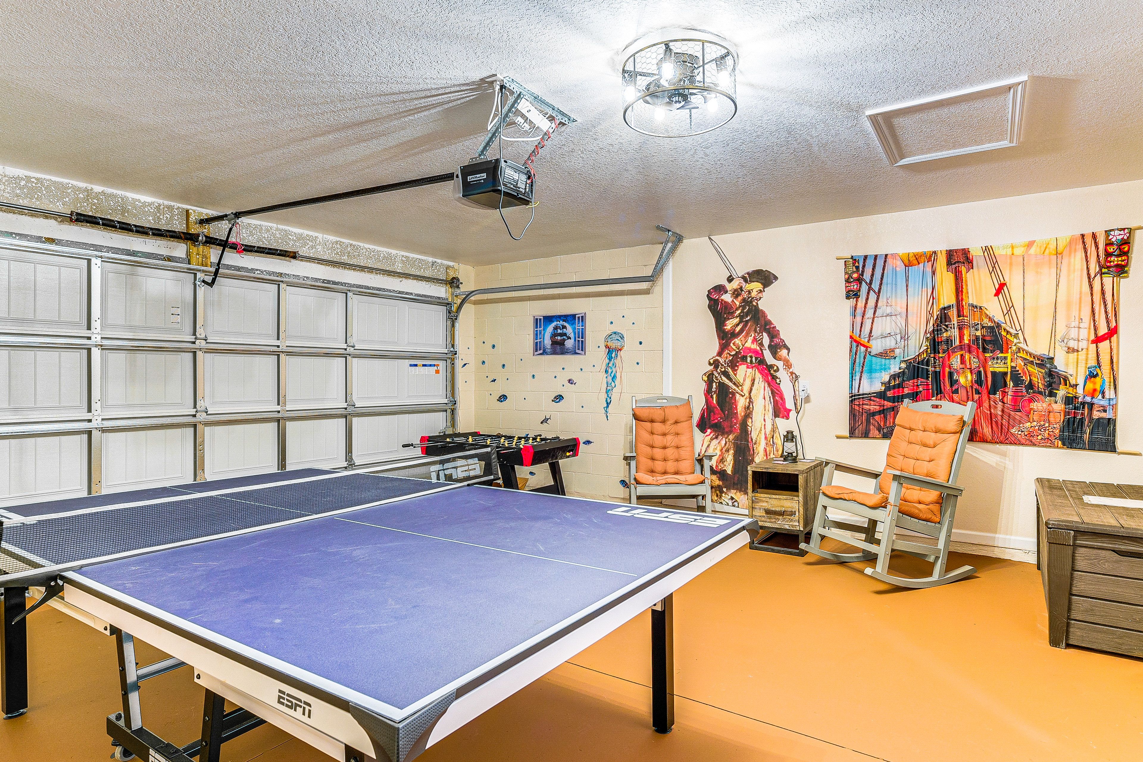 Game Room | Ping-Pong Table | Foosball Table | Board Games