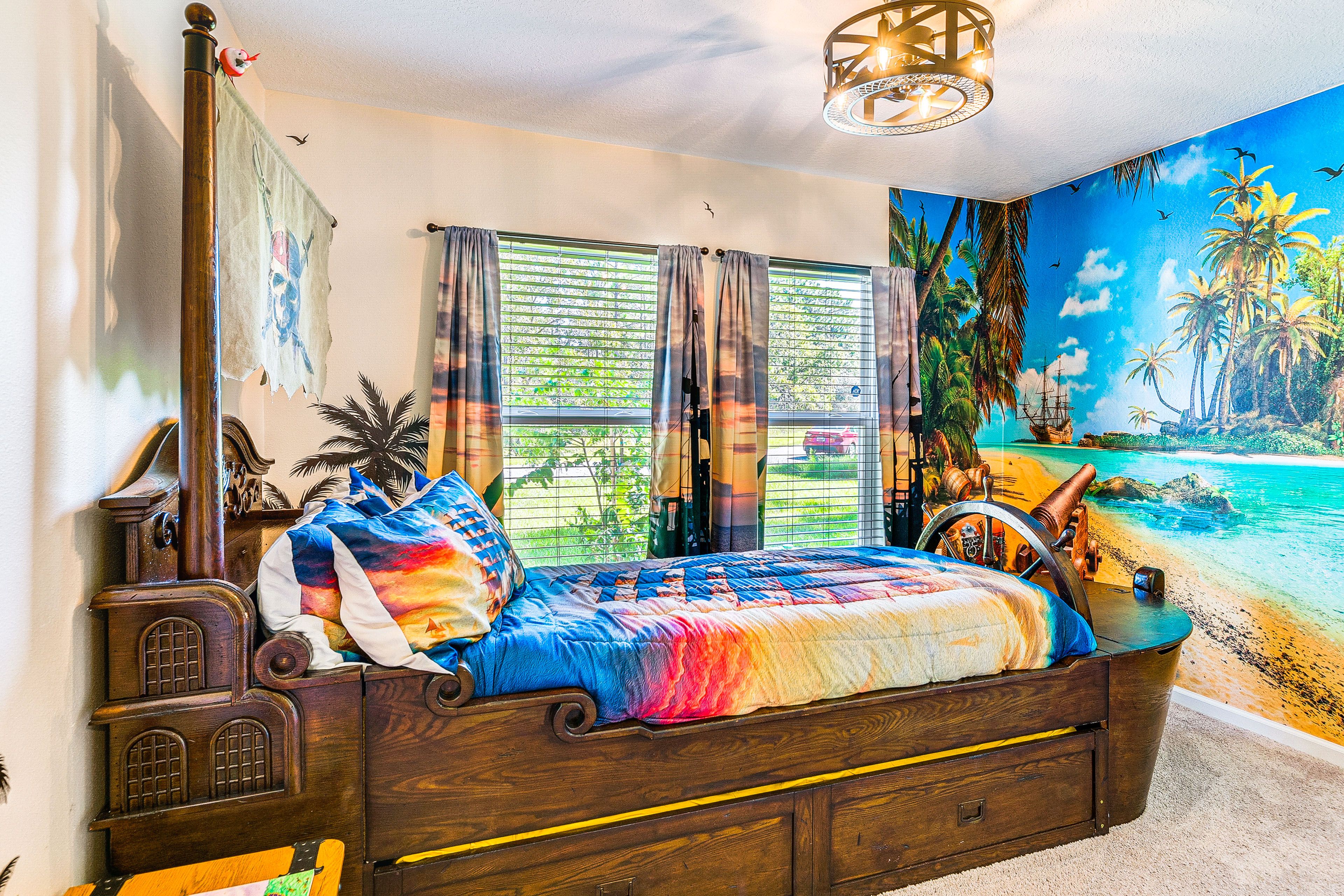 Bedroom 3 | Twin Bed w/ Twin Trundle | Smart TV