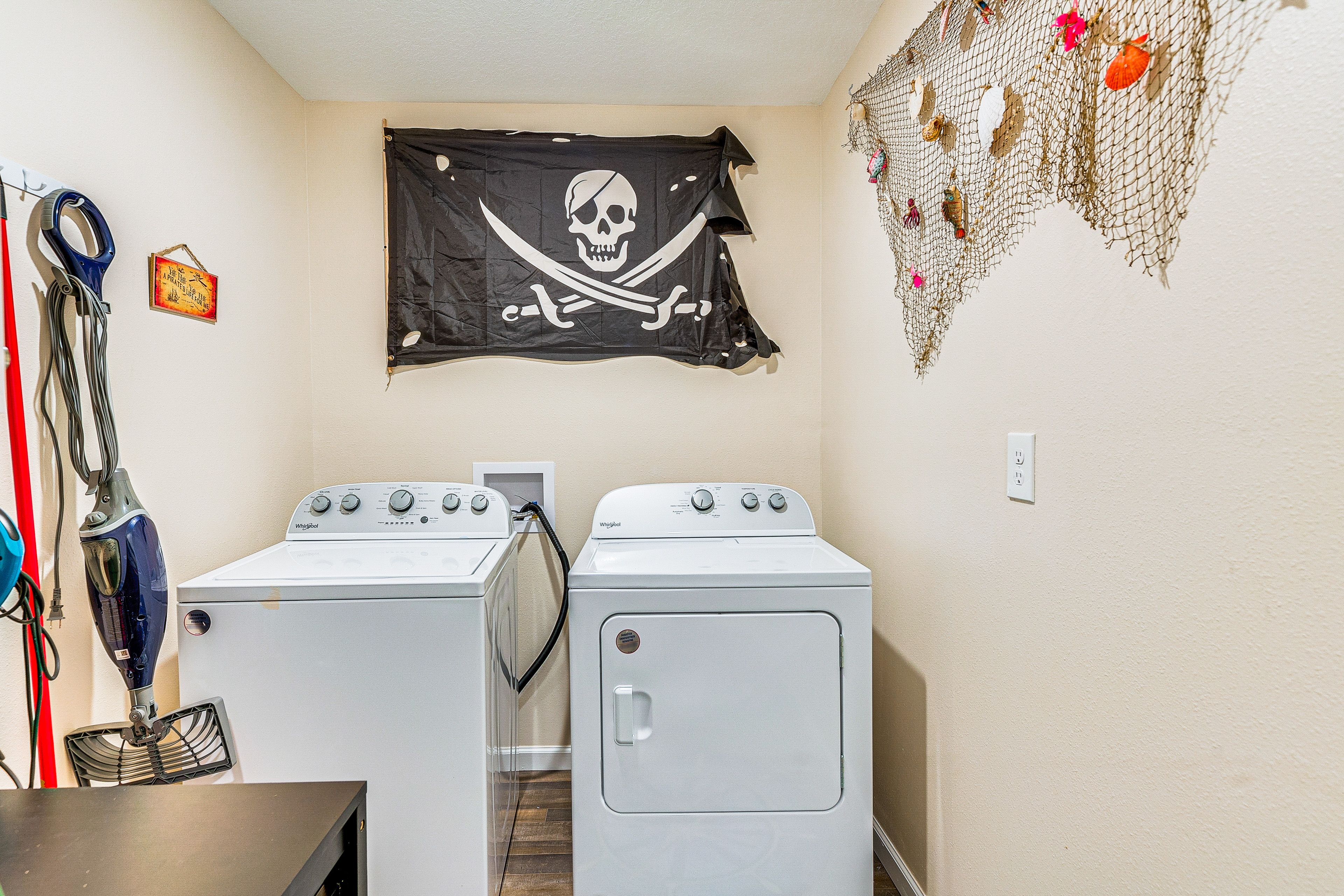 Laundry Room | Detergent Provided