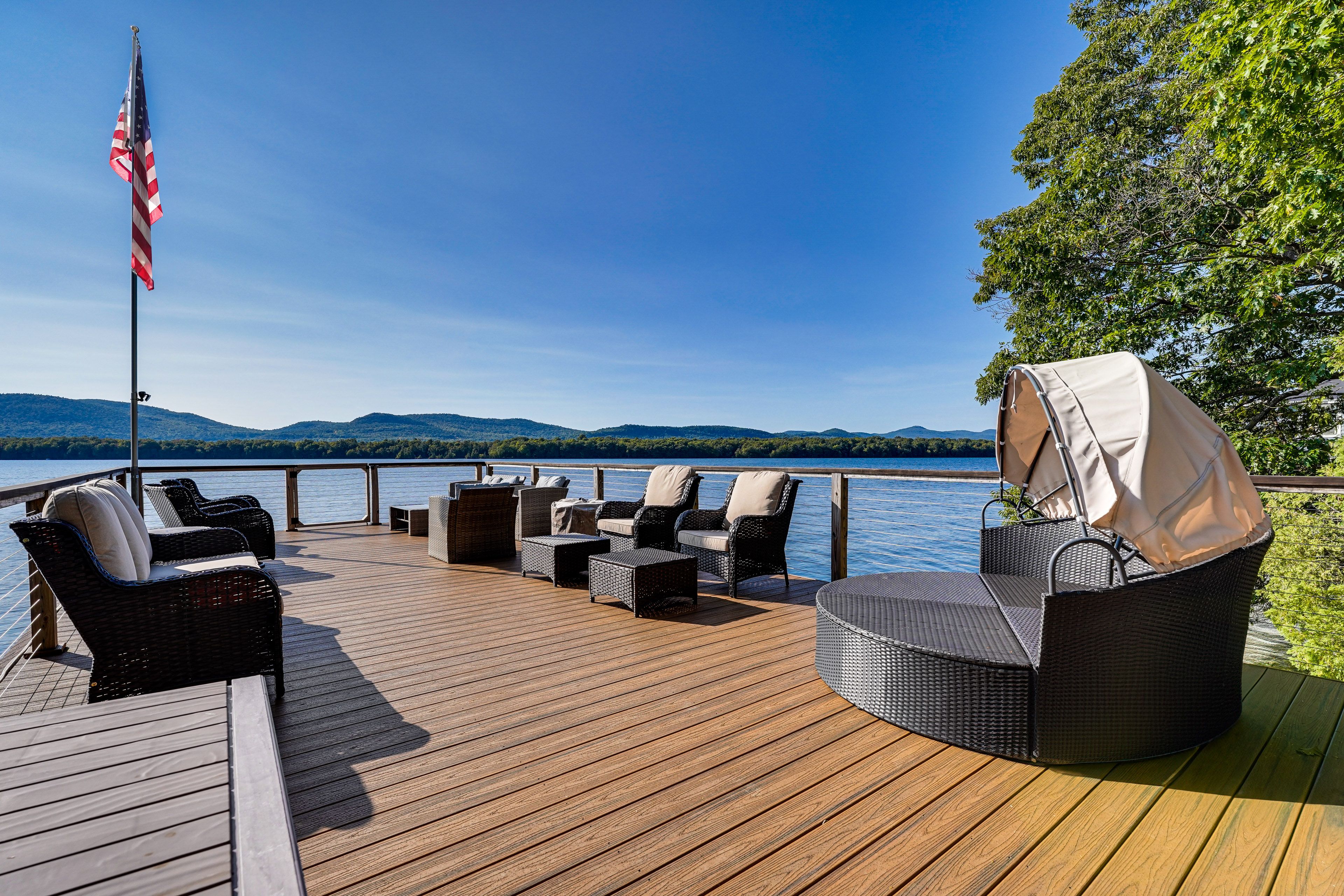Queensbury Vacation Rental | 5BR | 3.5BA | 2,900 Sq Ft | 1 Step Required