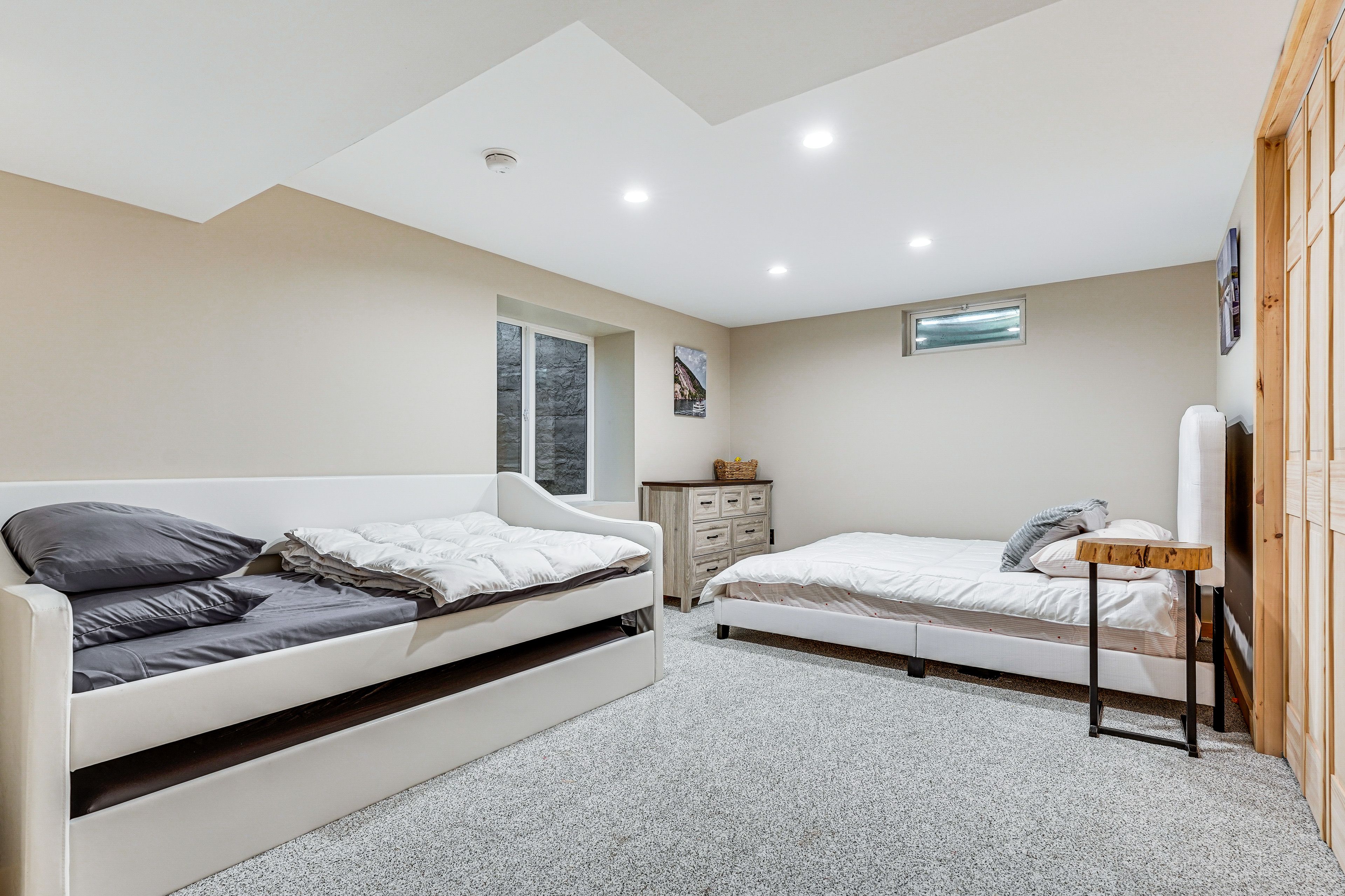 Bedroom 4 | Lower Level | Queen Bed | Twin Daybed w/ Twin Trundle