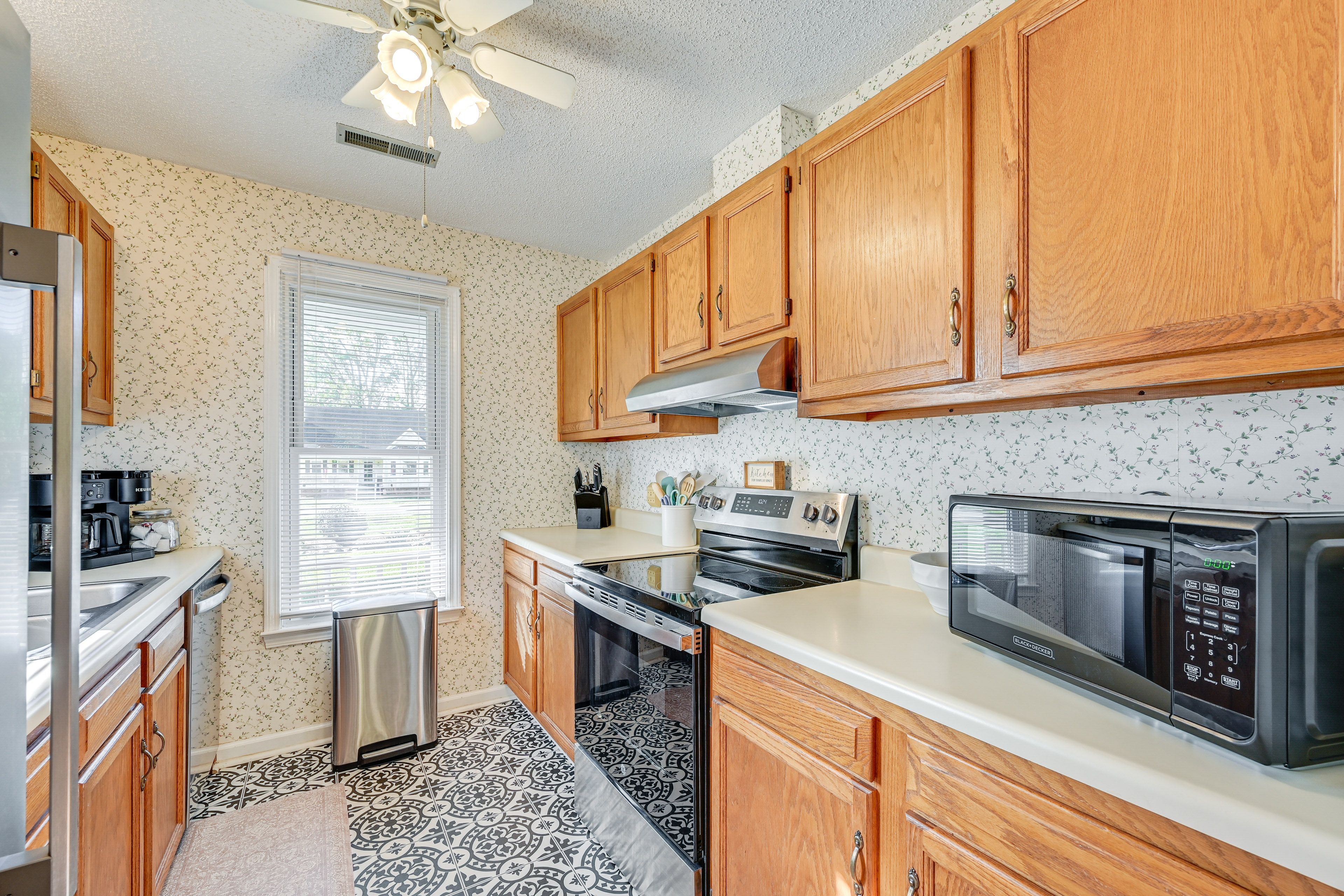 Kitchen | 2-Story Home | Central A/C & Heating