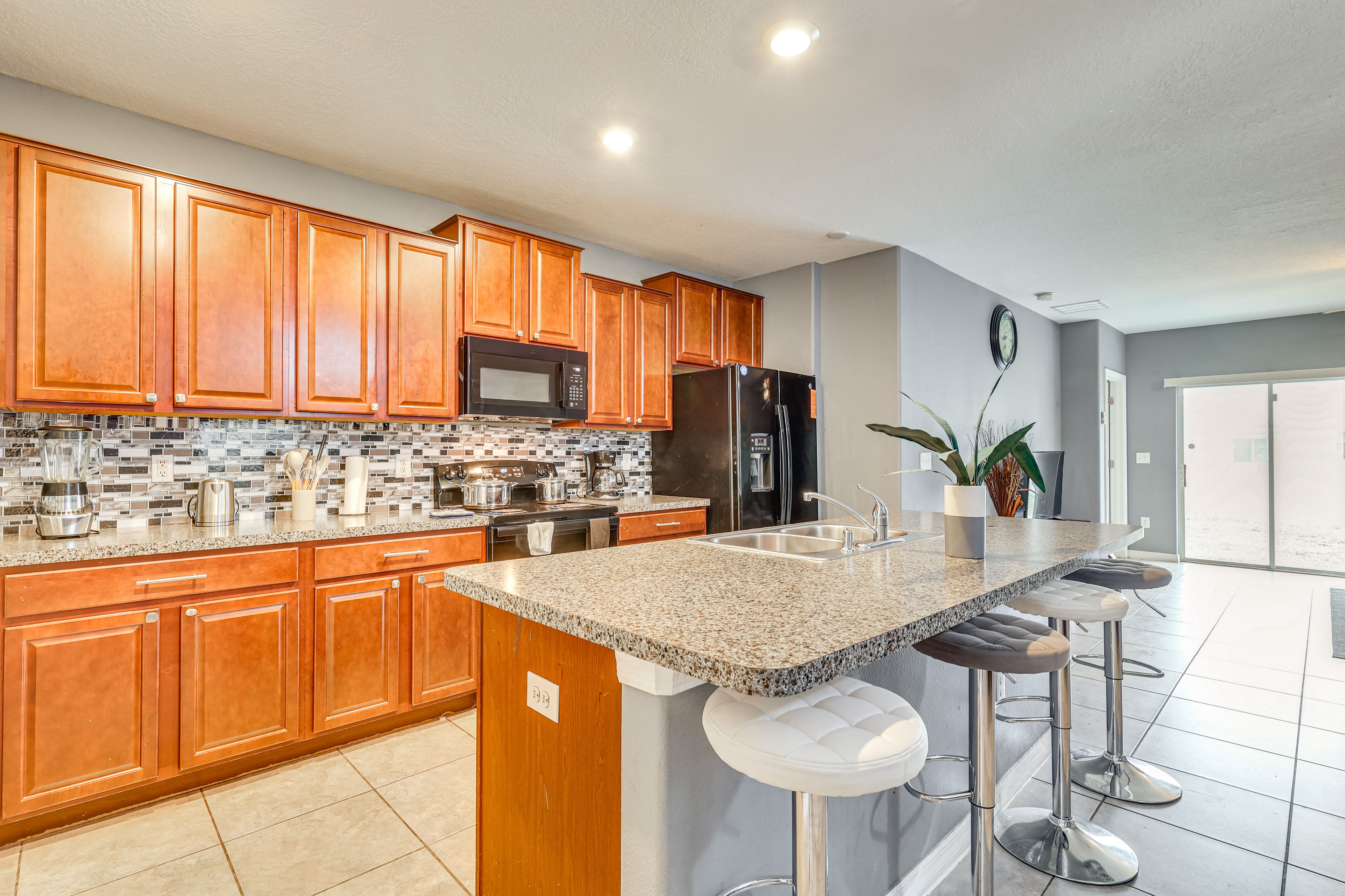 Kitchen | 1st Floor | Cooking Basics | Drip Coffee Maker | Blender | Microwave