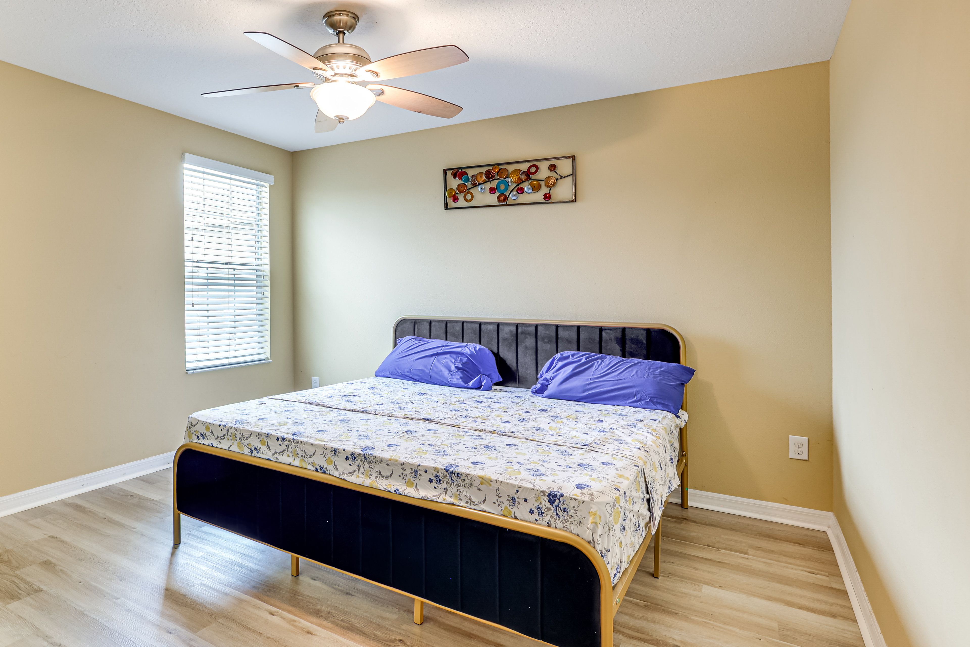 Bedroom 2 | 2nd Floor | King Bed | Linens Provided | Walk-In Closet