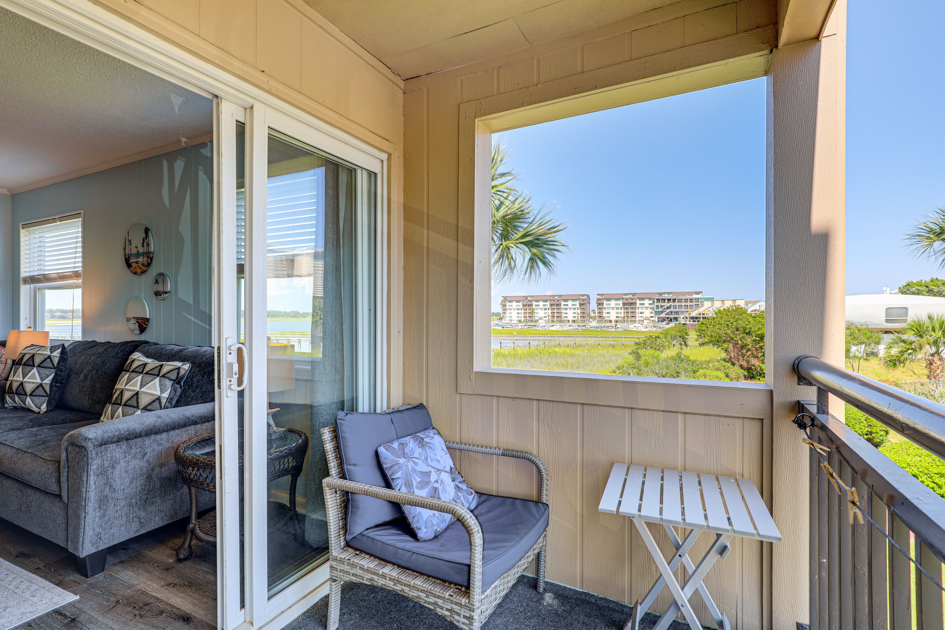 Private Balcony w/ Waterfront View