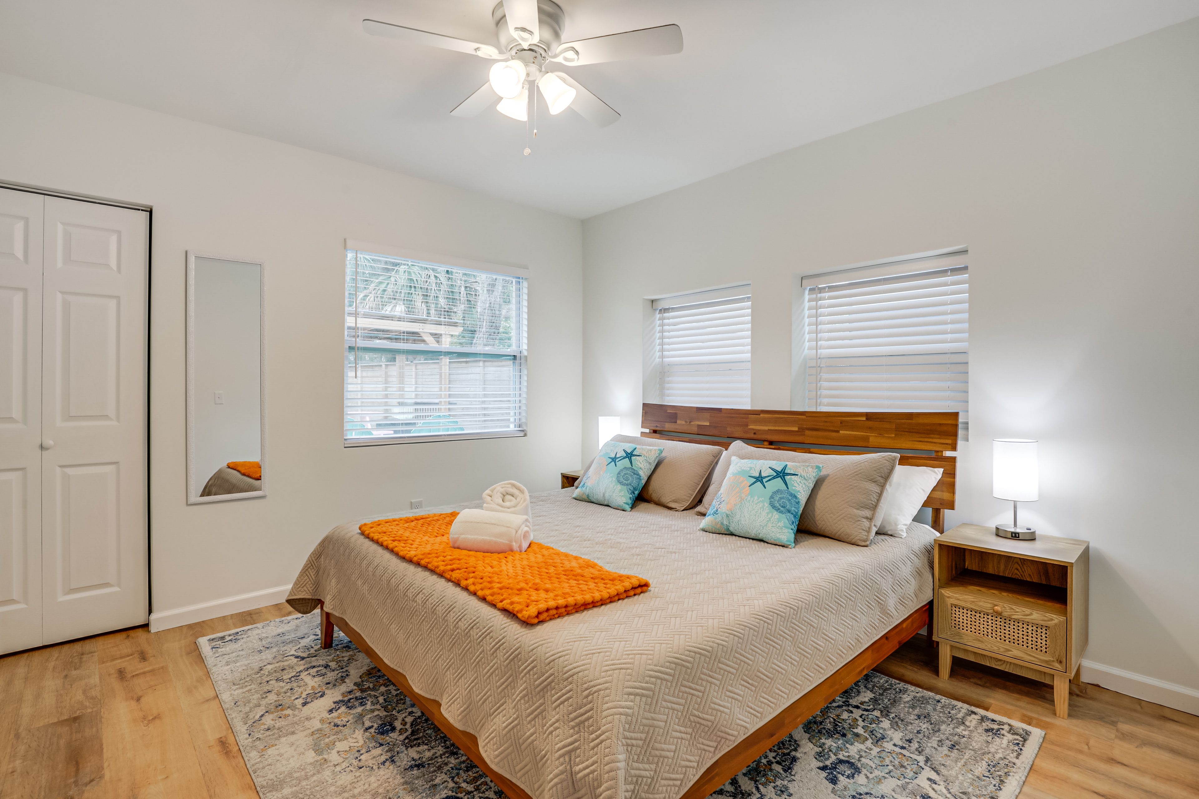 Bedroom 1 | King Bed | Linens Provided