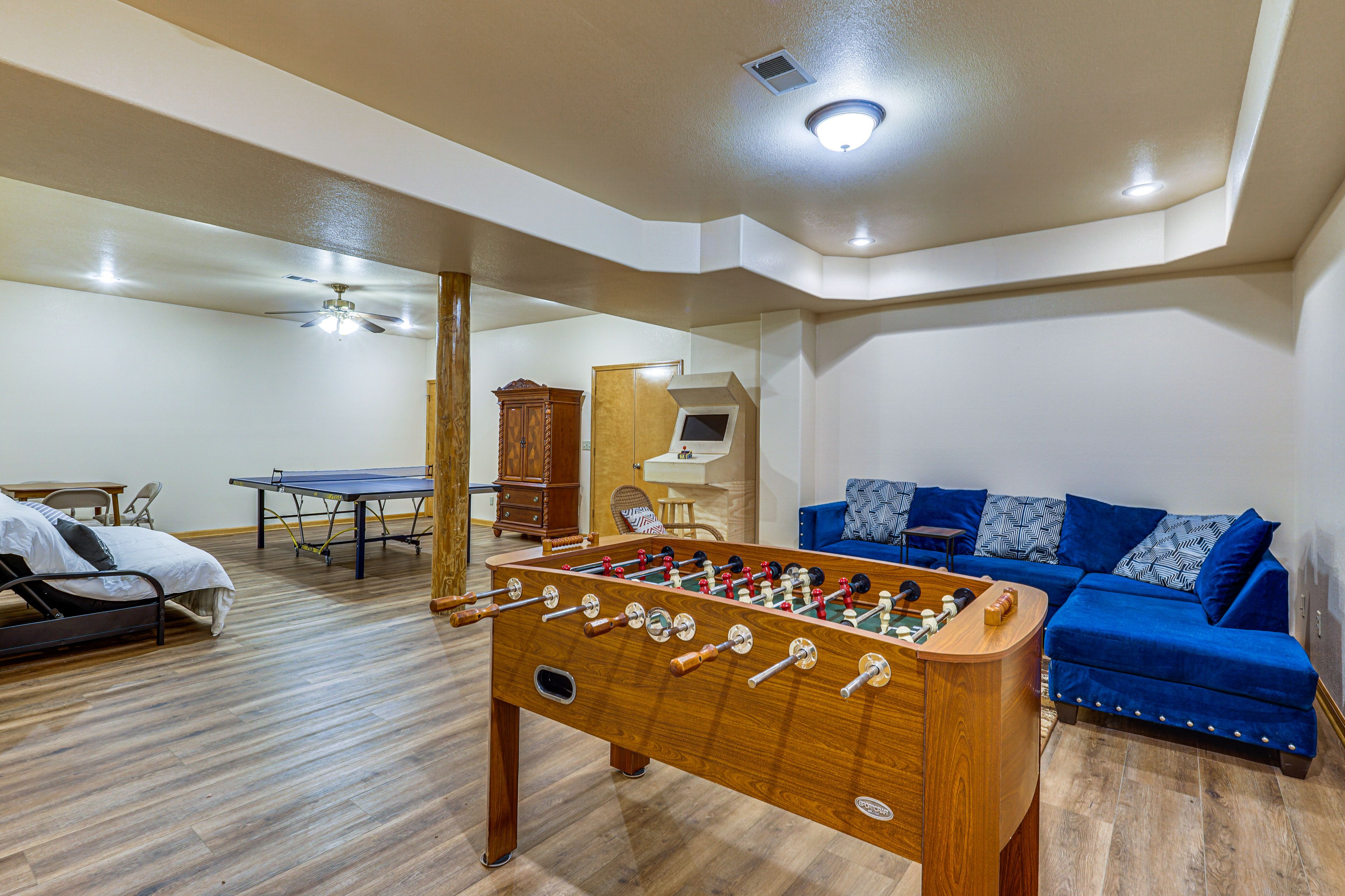 Game Room | Basement | Full Futon