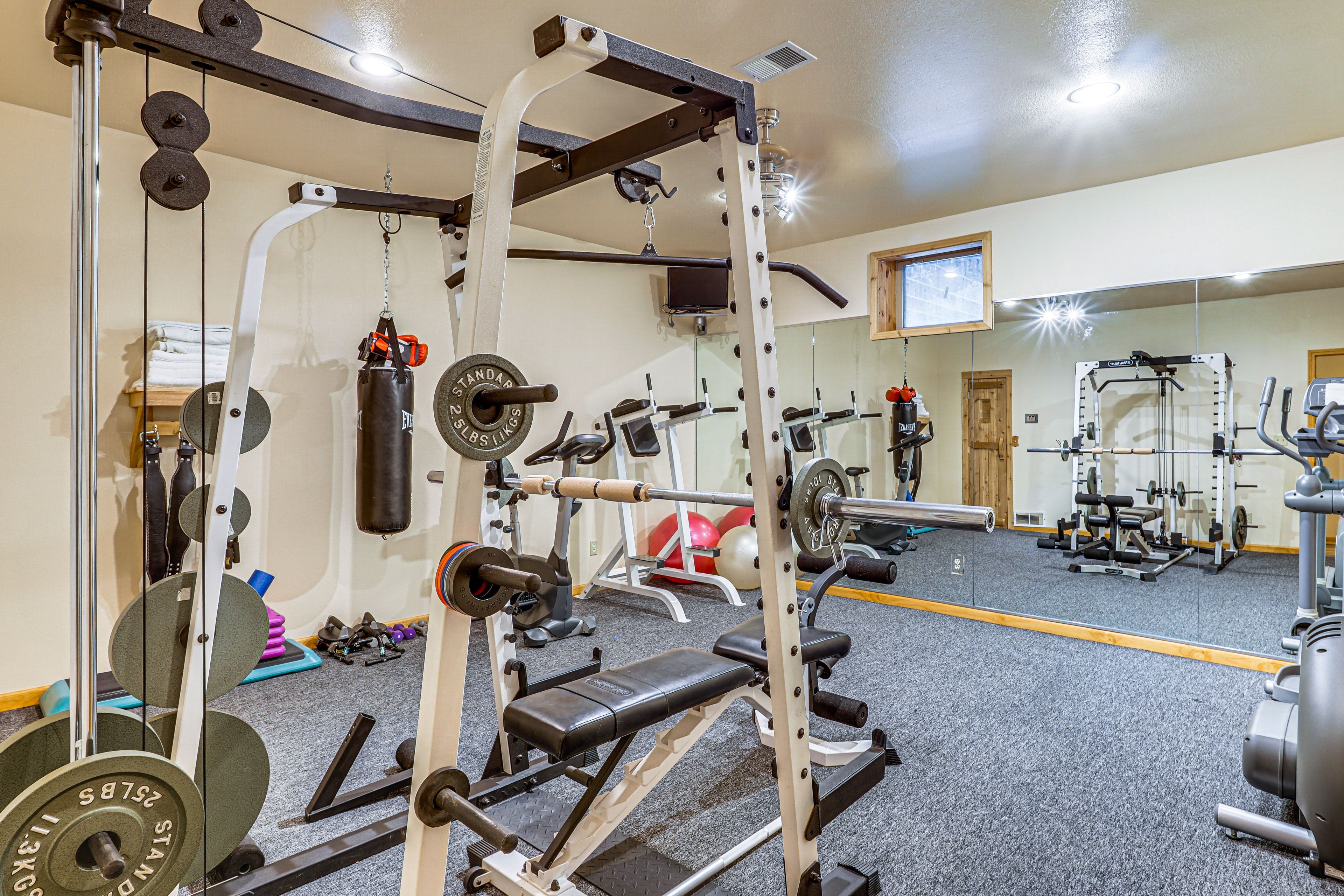 Home Gym | Basement | Sauna