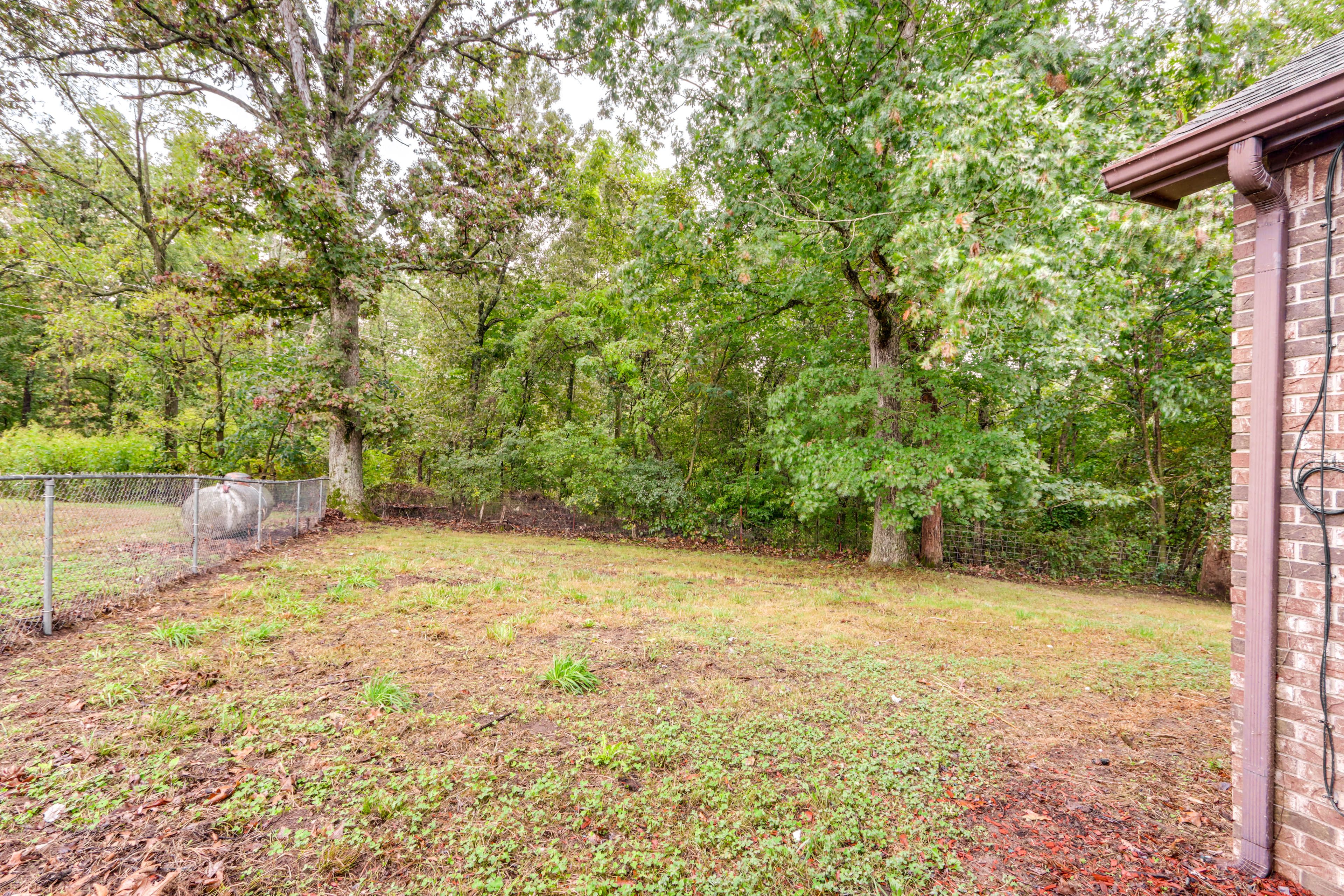 Fenced-In Backyard