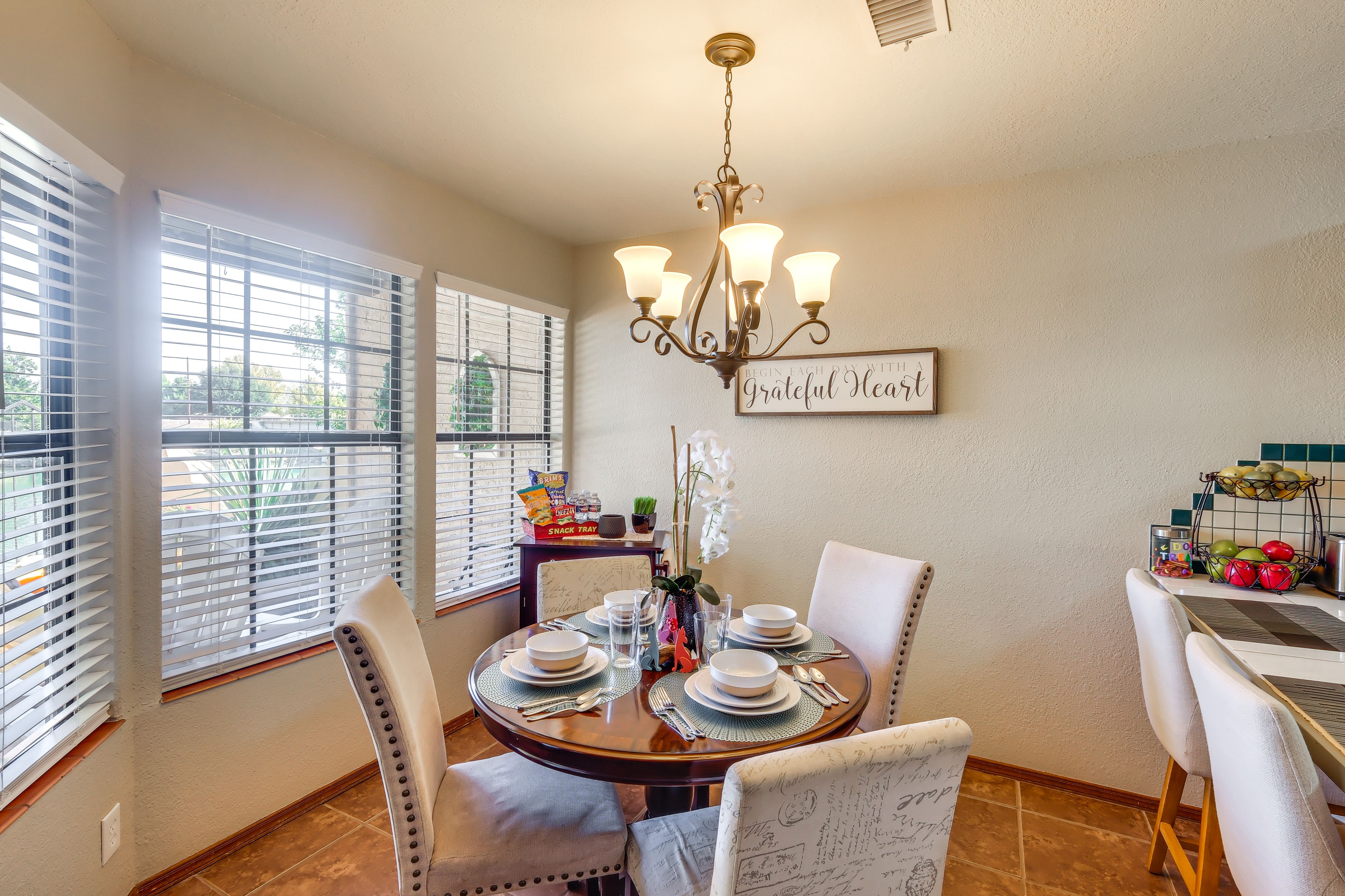 Dining Area | Dishware/Flatware | 1st Floor