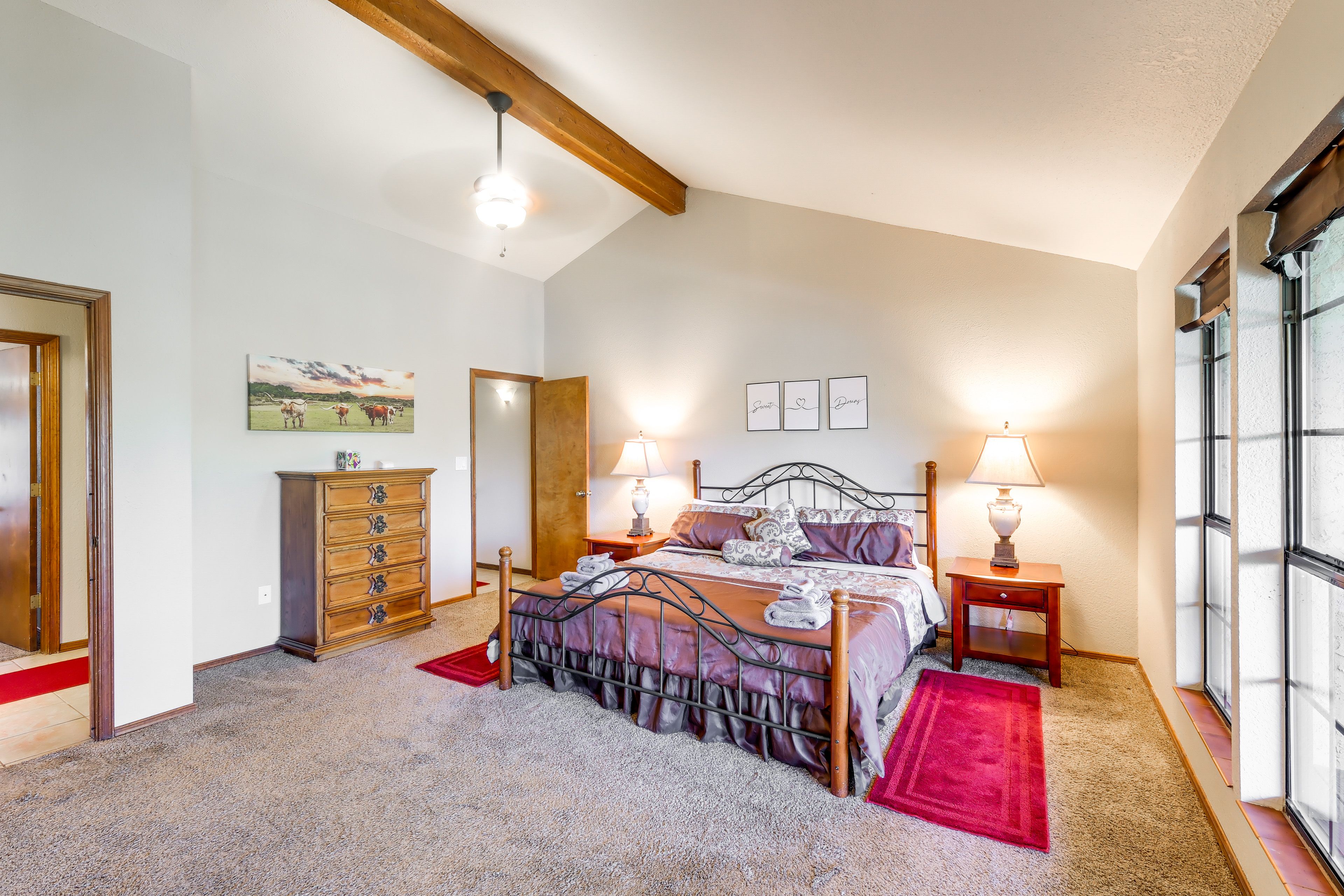 Bedroom 2 | King Bed | Smart TV w/ Cable | 2nd Floor
