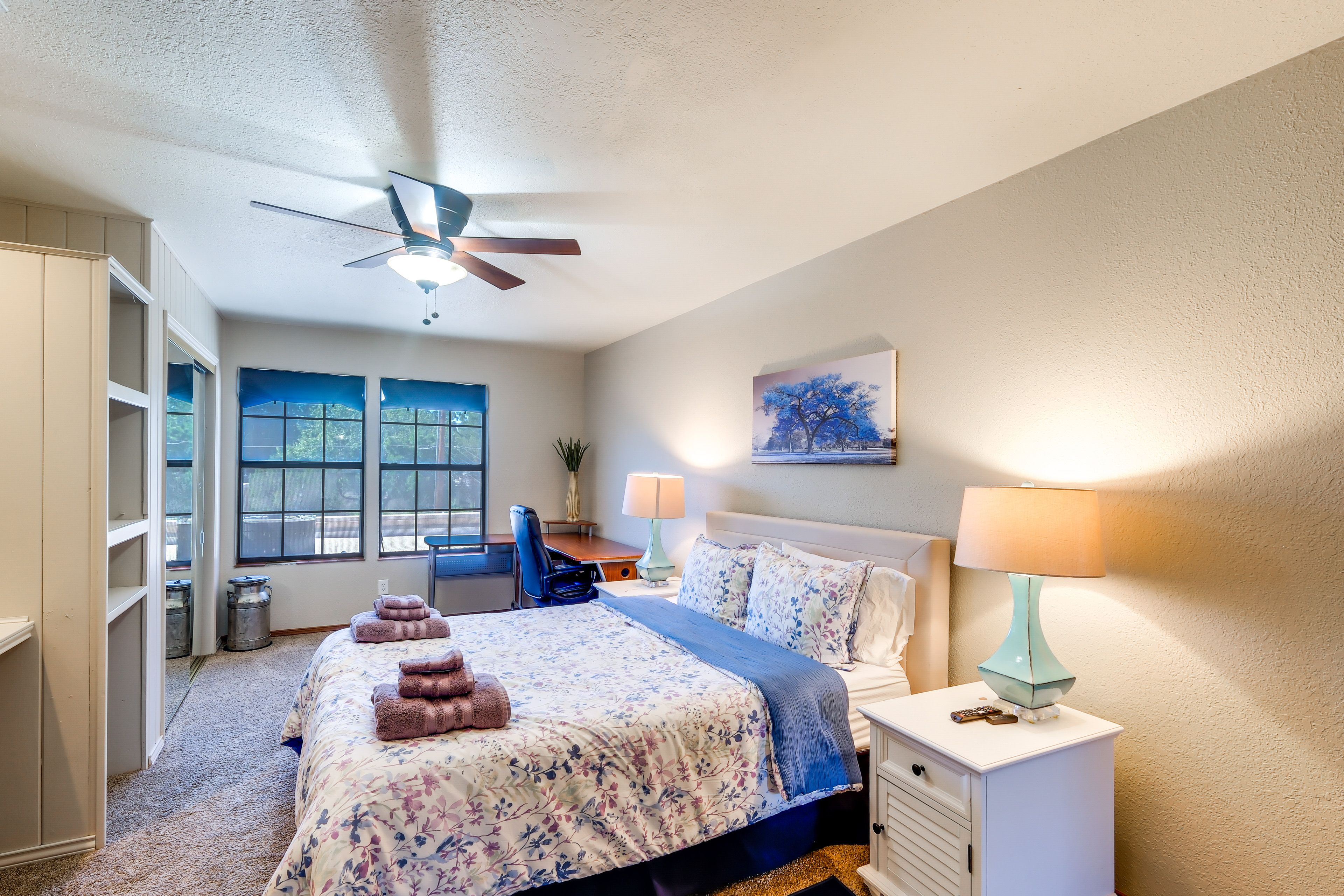 Bedroom 3 | Queen Bed | Laptop Workspace | 2nd Floor