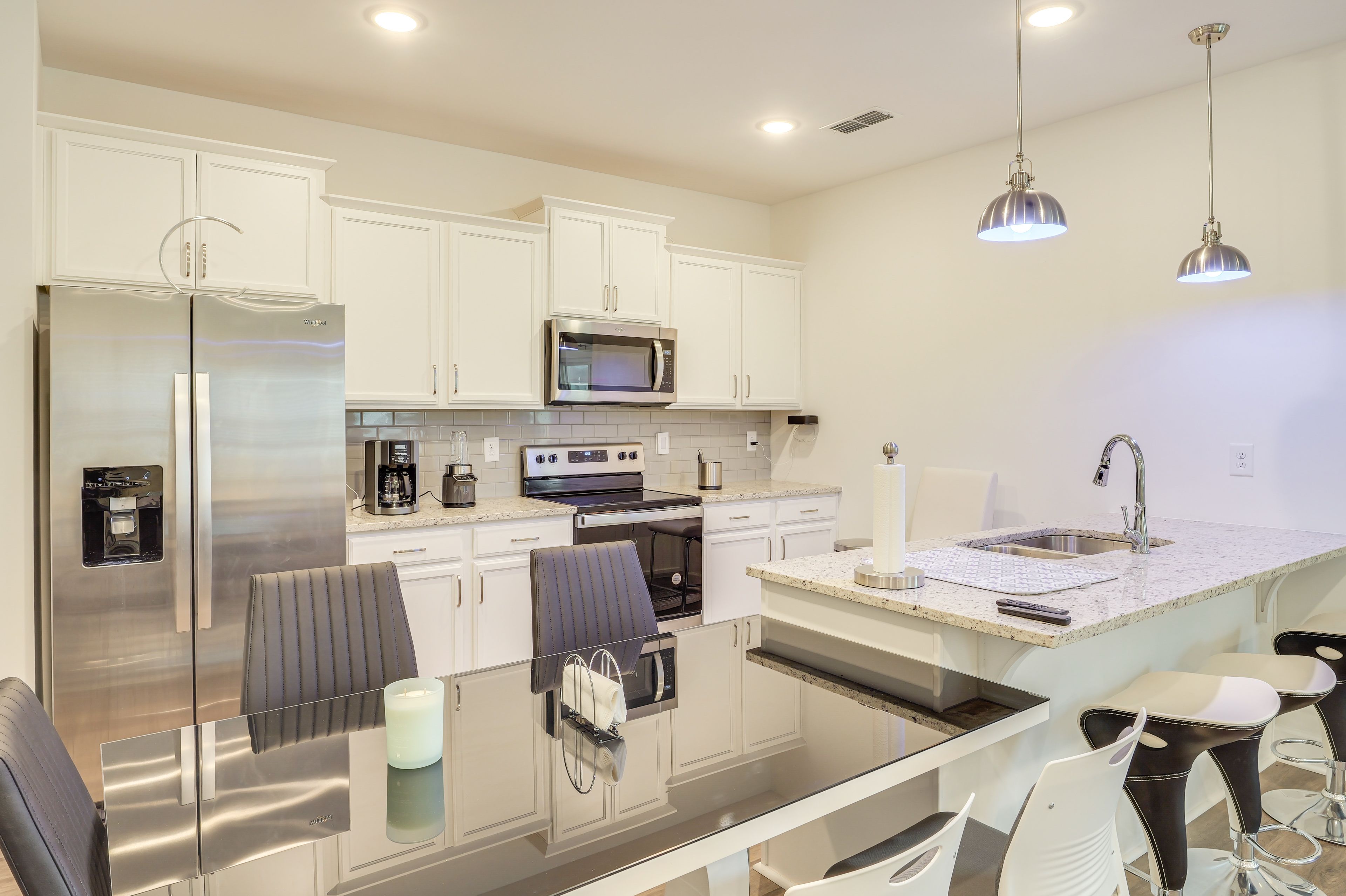 Main Kitchen & Dining Area | 1st Floor | Dishwasher | Drip Coffee Maker