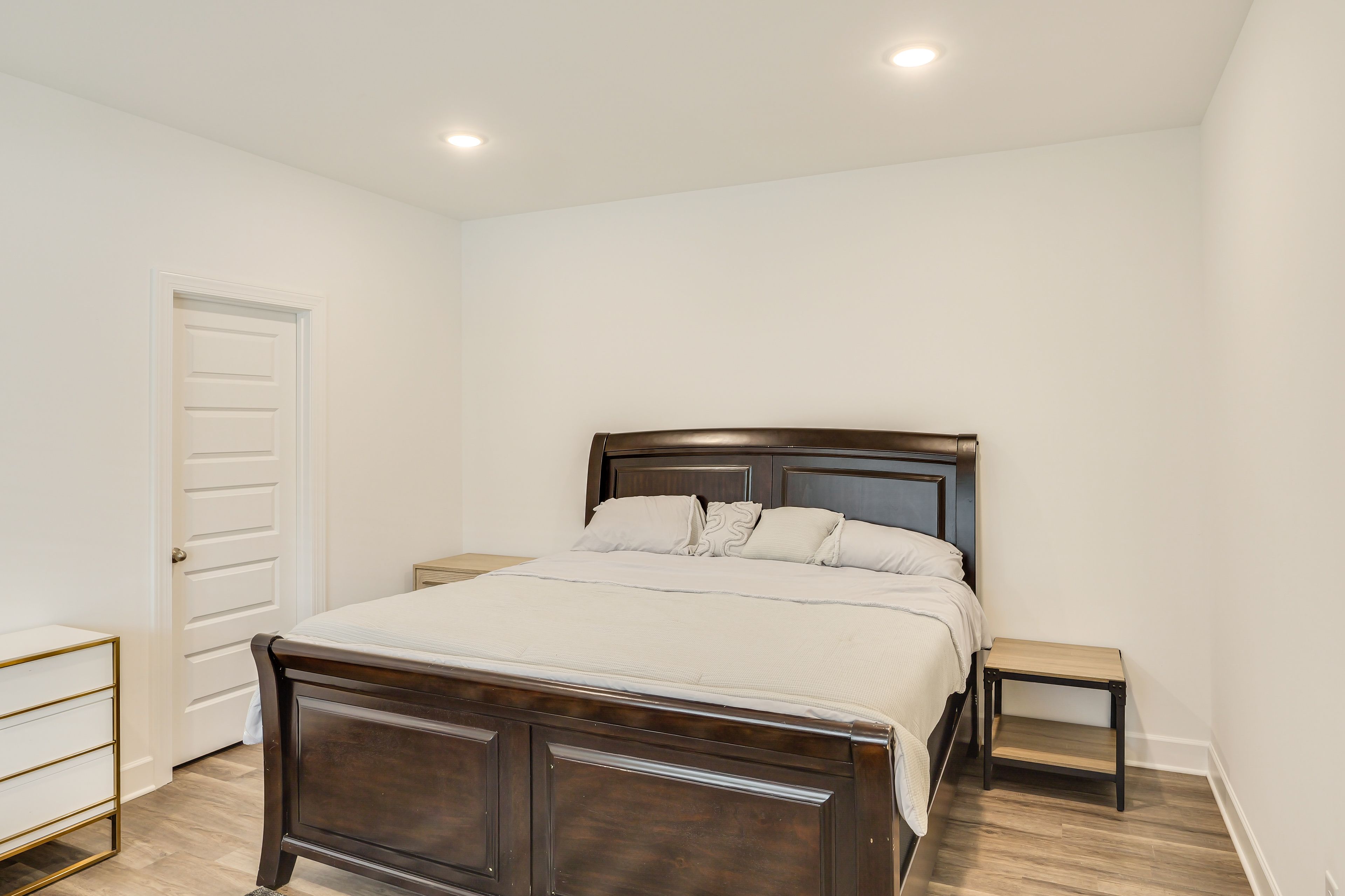 Bedroom 1 | 1st Floor | California King Bed | Linens Provided