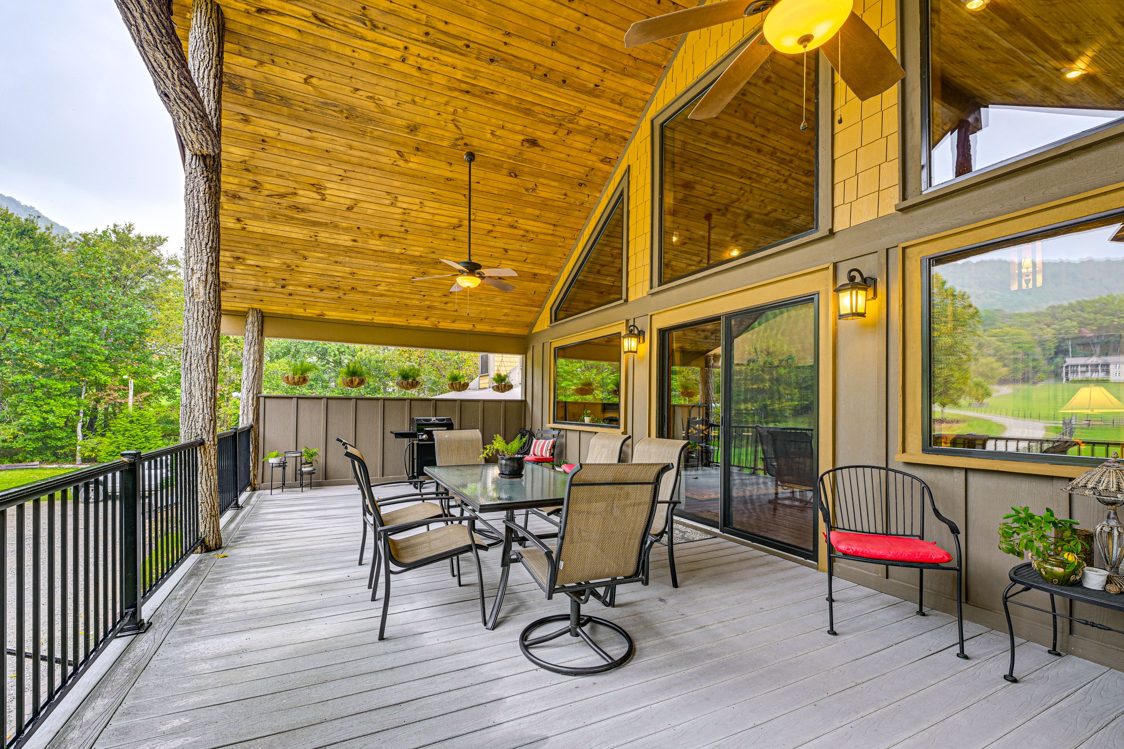 Deck | Gas Grill | Mountain Views