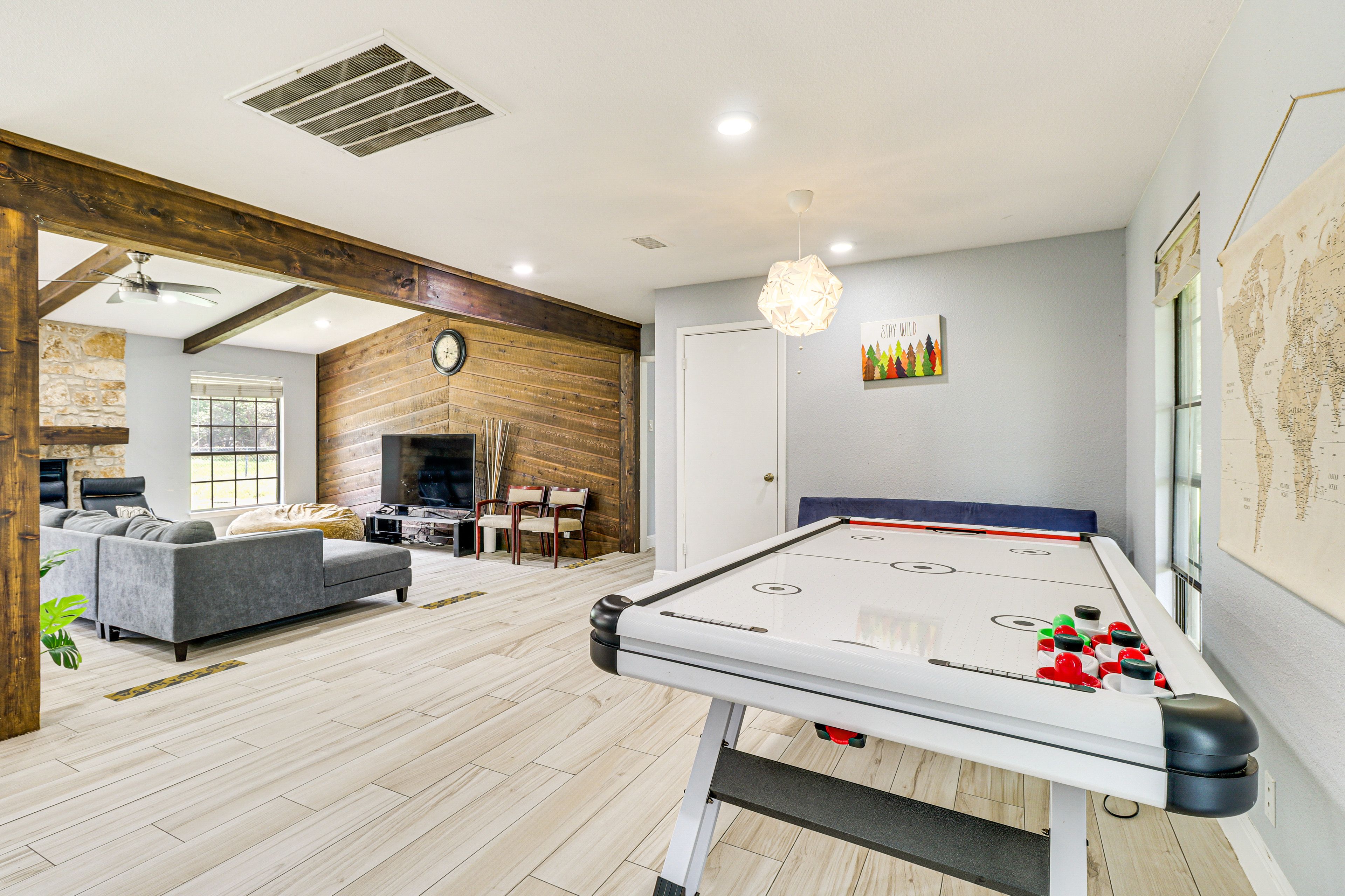 Playroom | Full Futon | Air Hockey Table | Free WiFi