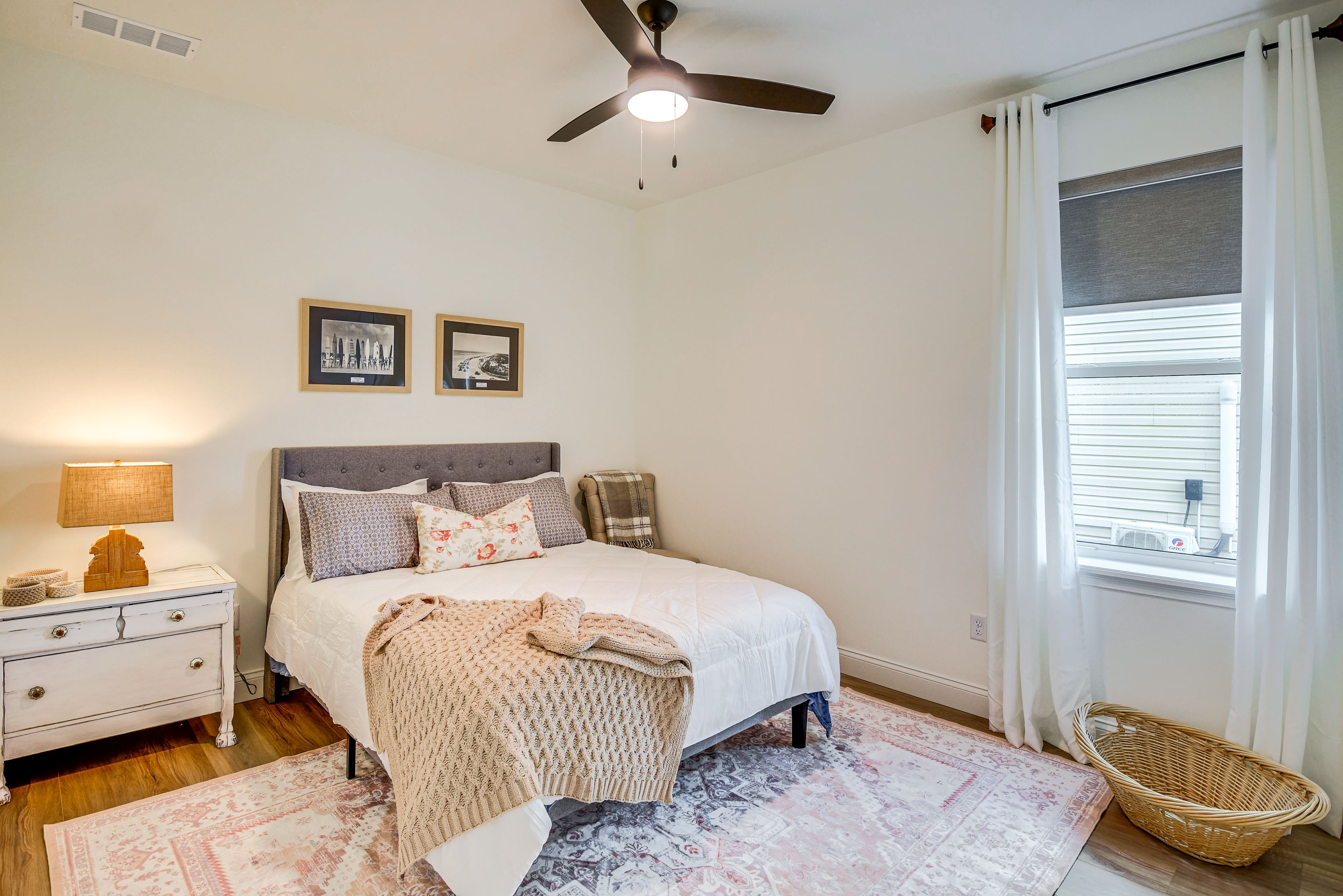 Bedroom 2 | Queen Bed | Ceiling Fans
