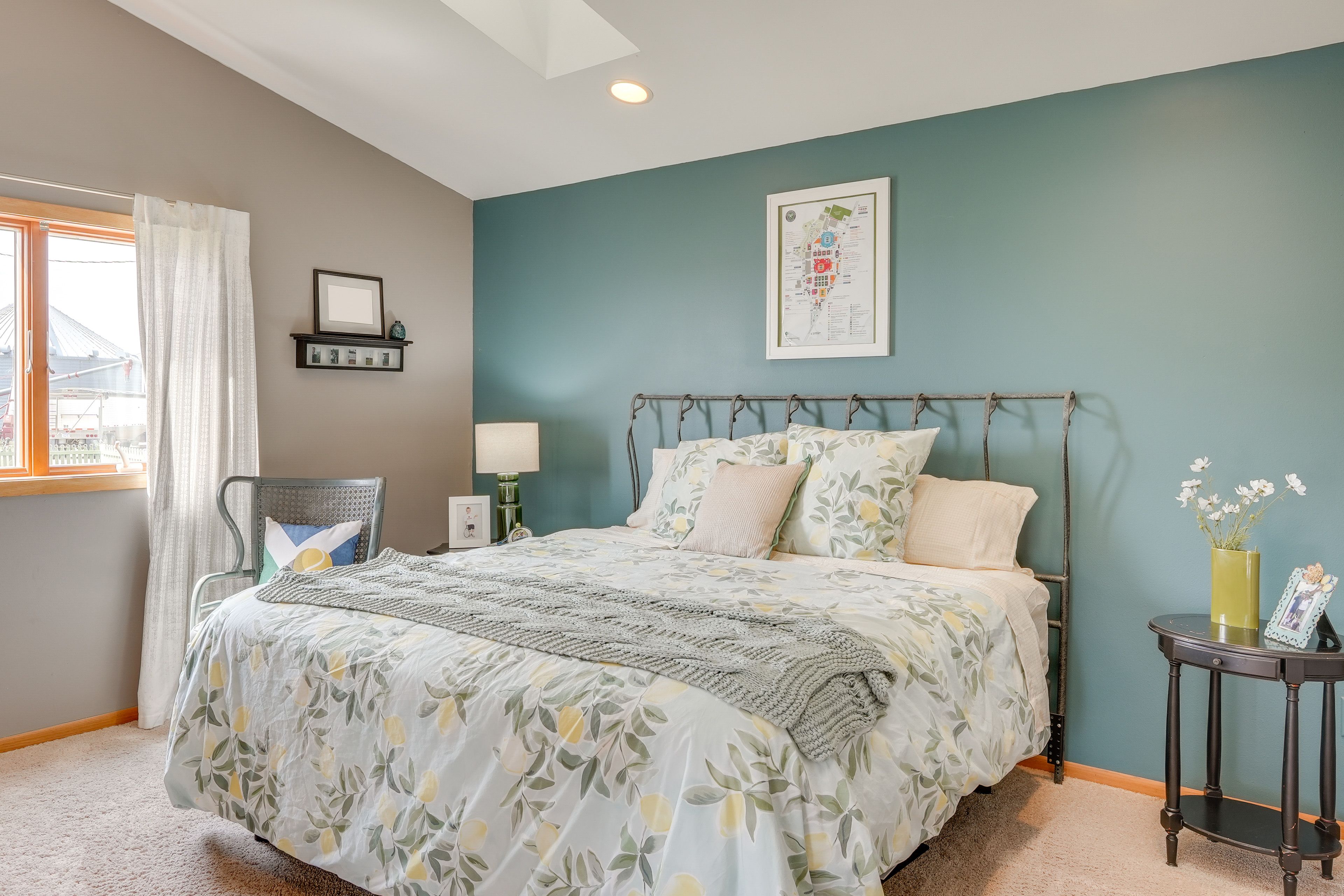 Bedroom 1 | 1st Floor | California King Bed | Linens Provided
