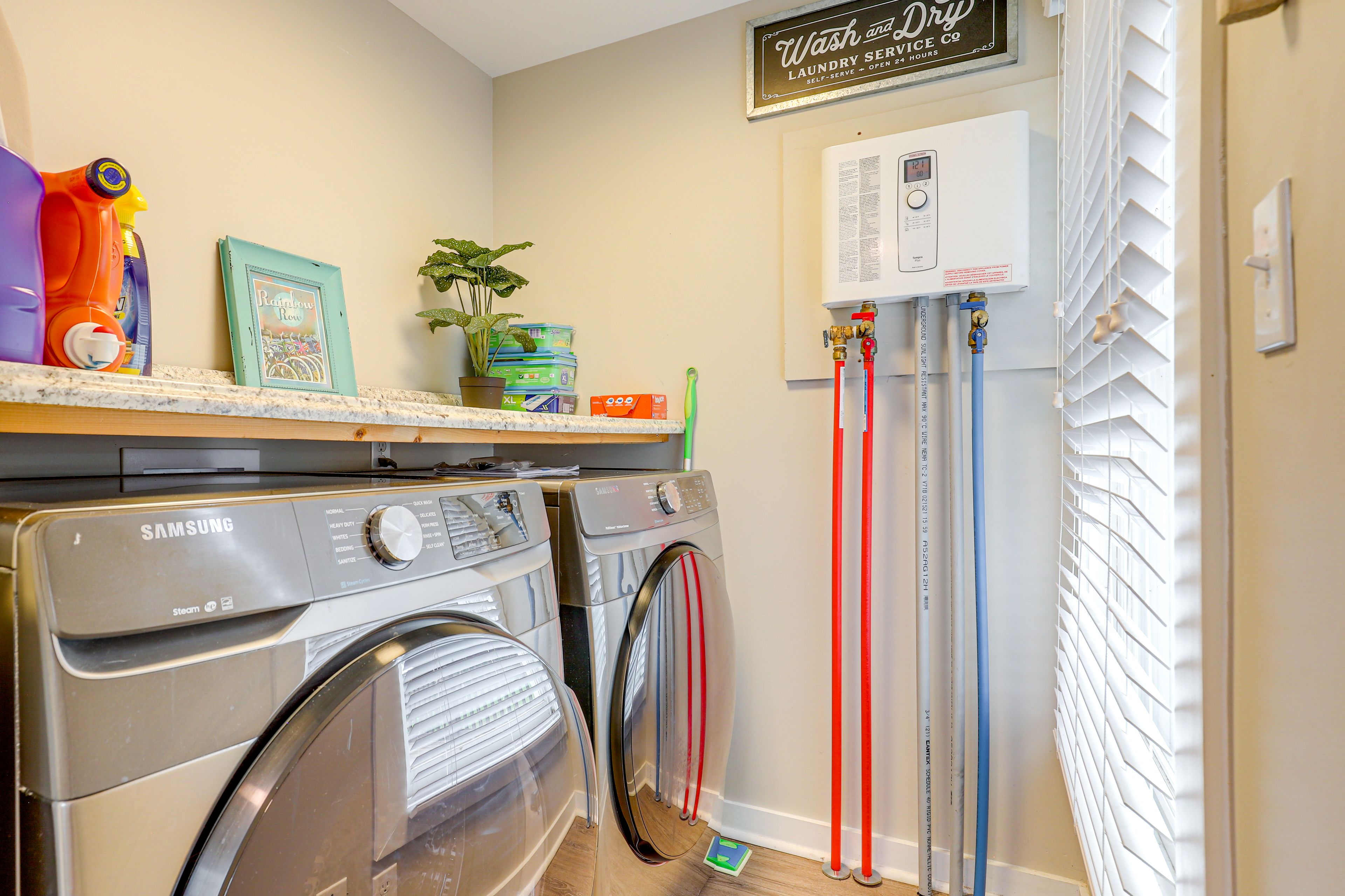 Laundry Room | Detergent Provided
