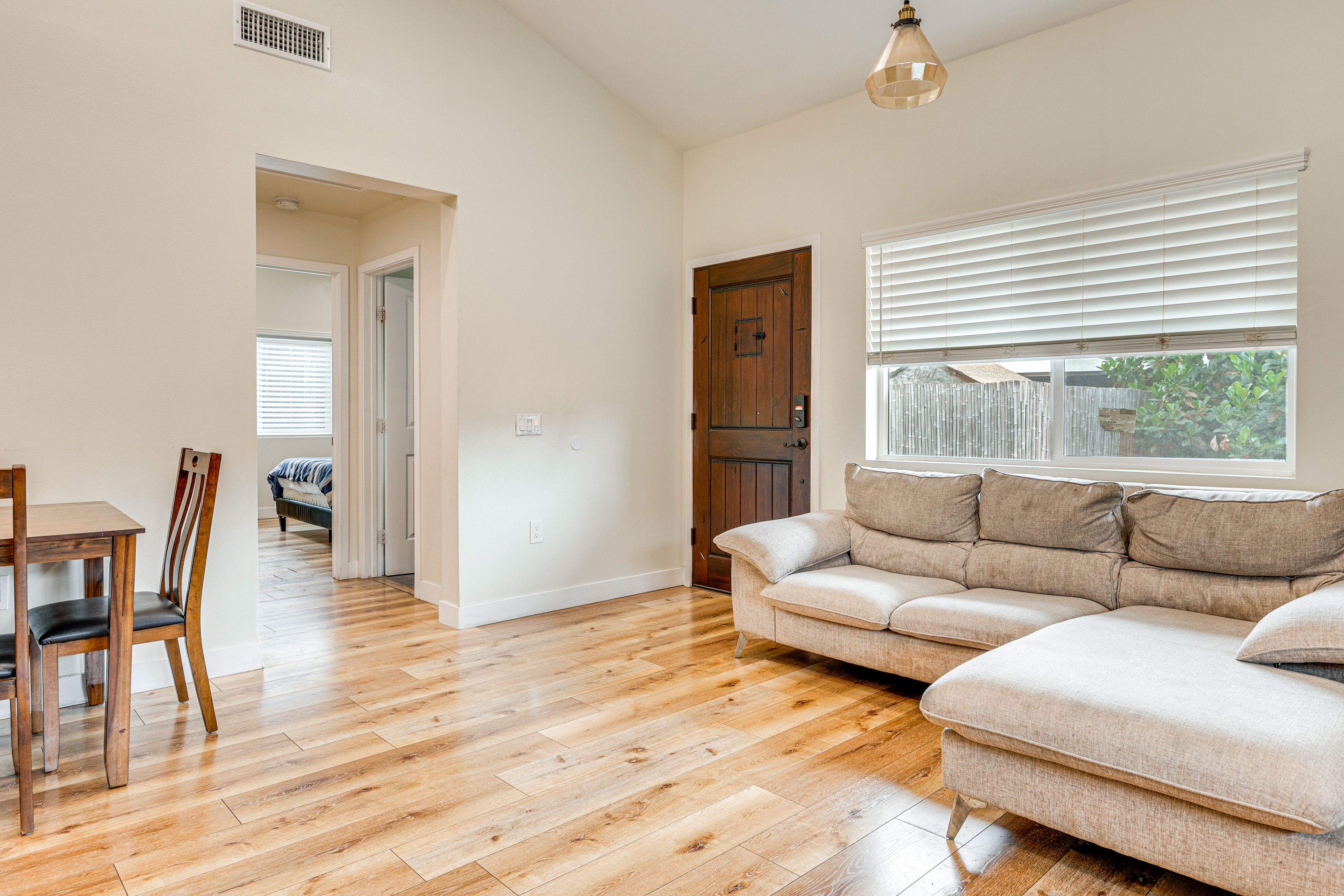 Living Area | Smart TV | 2 Dining Tables
