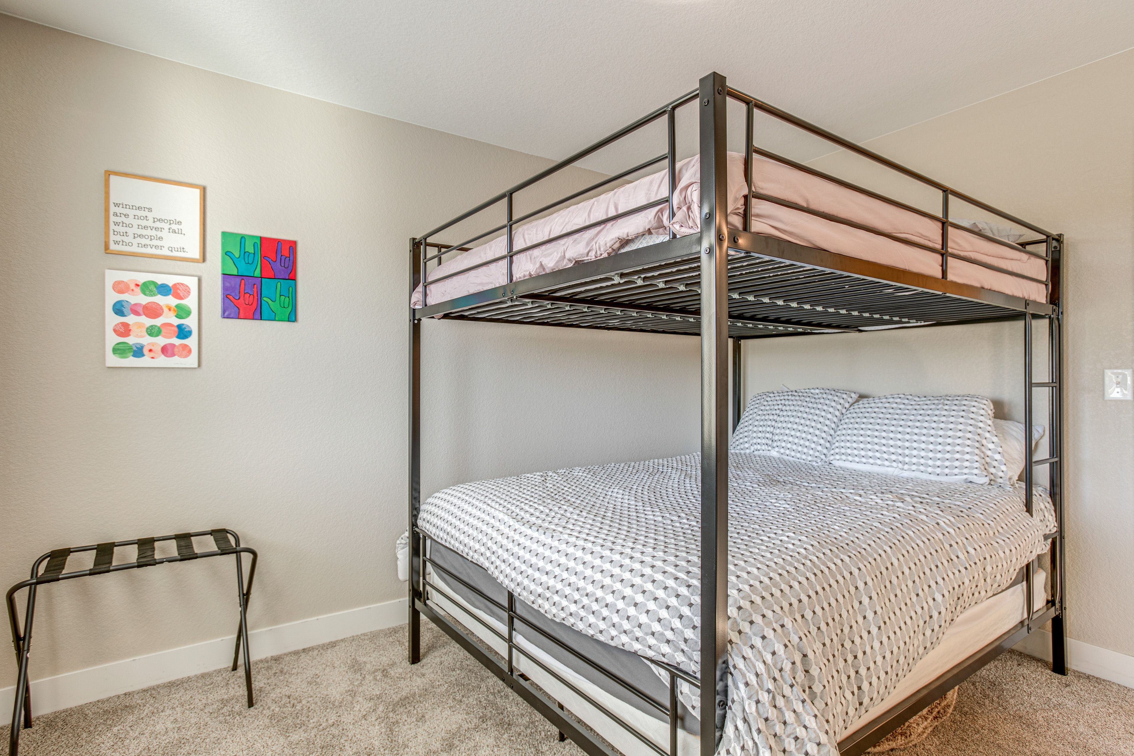 Bedroom 2 | Queen Bunk Bed | En-Suite Bathroom | 2nd Floor
