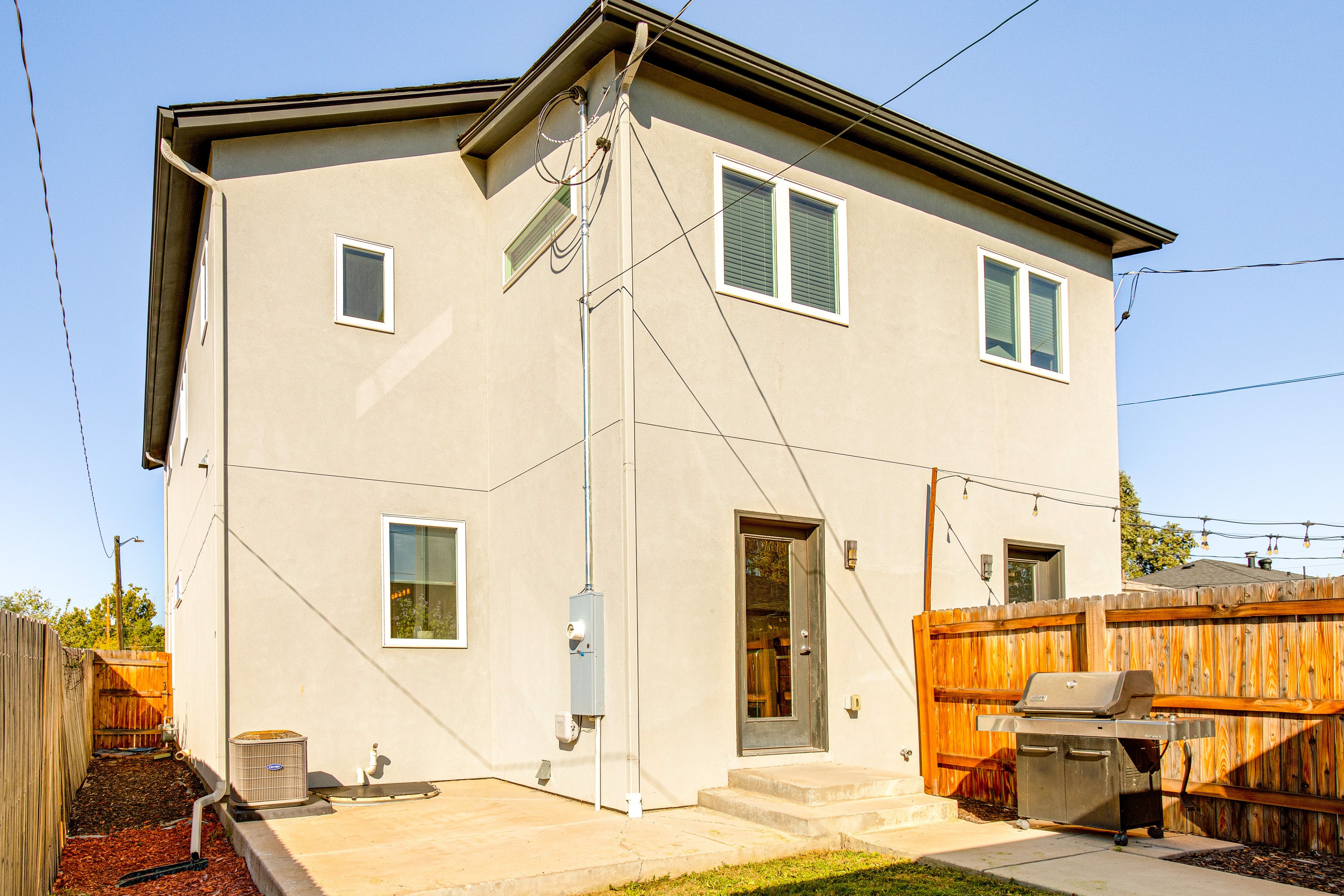 Fenced-In Yard | Gas Grill