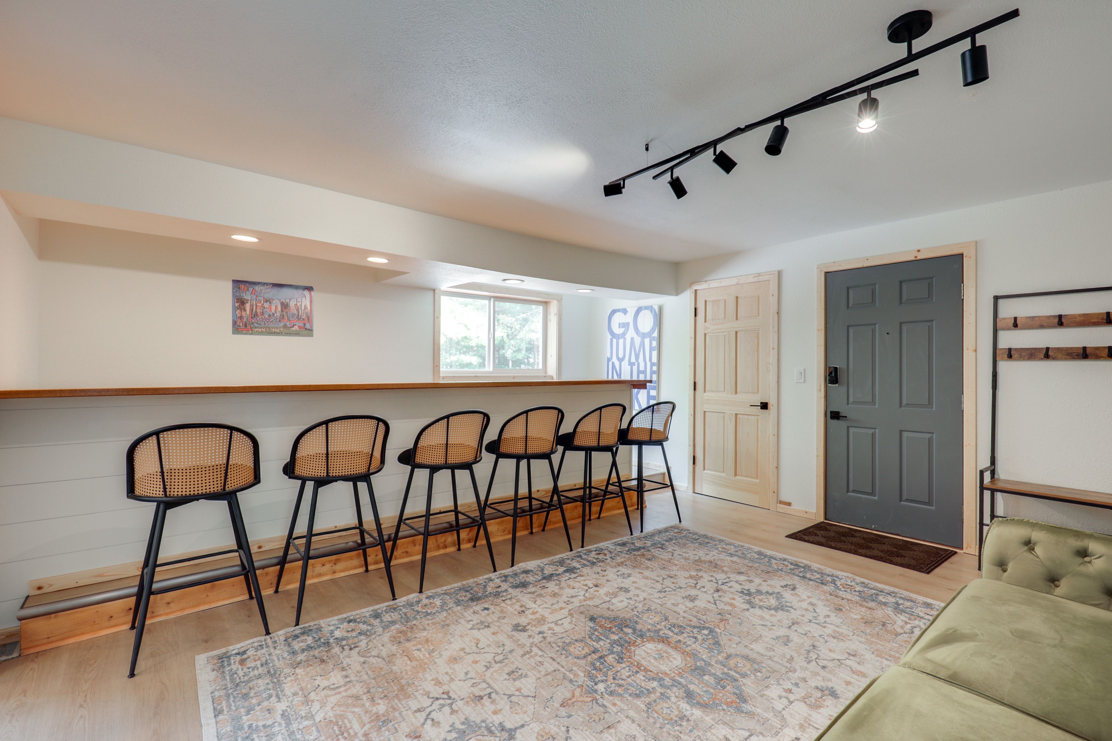 Den | 1st Floor | Full Futon | Wet Bar