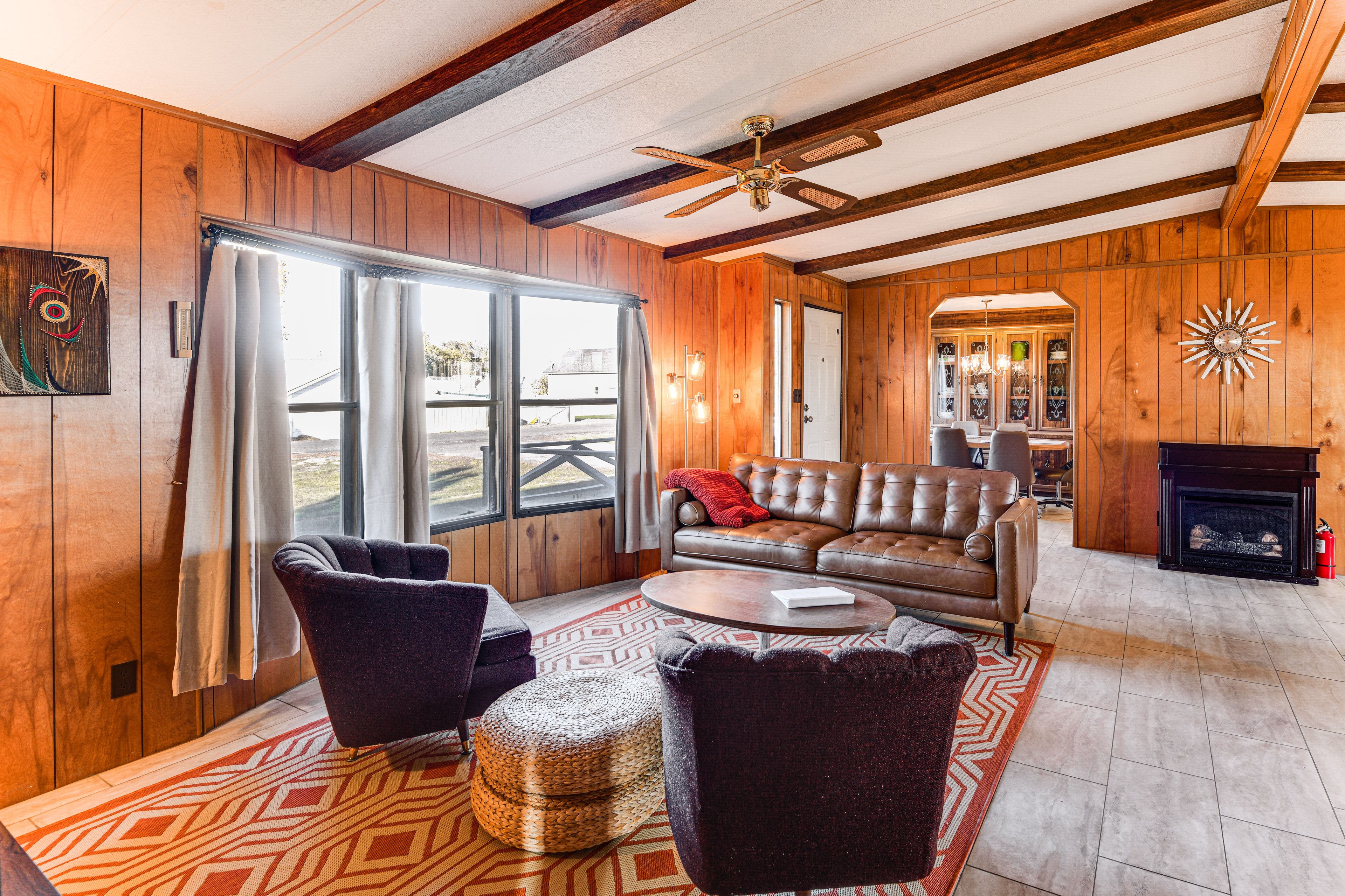 Living Room | Gas Fireplace | Smart TV | Single-Story Property