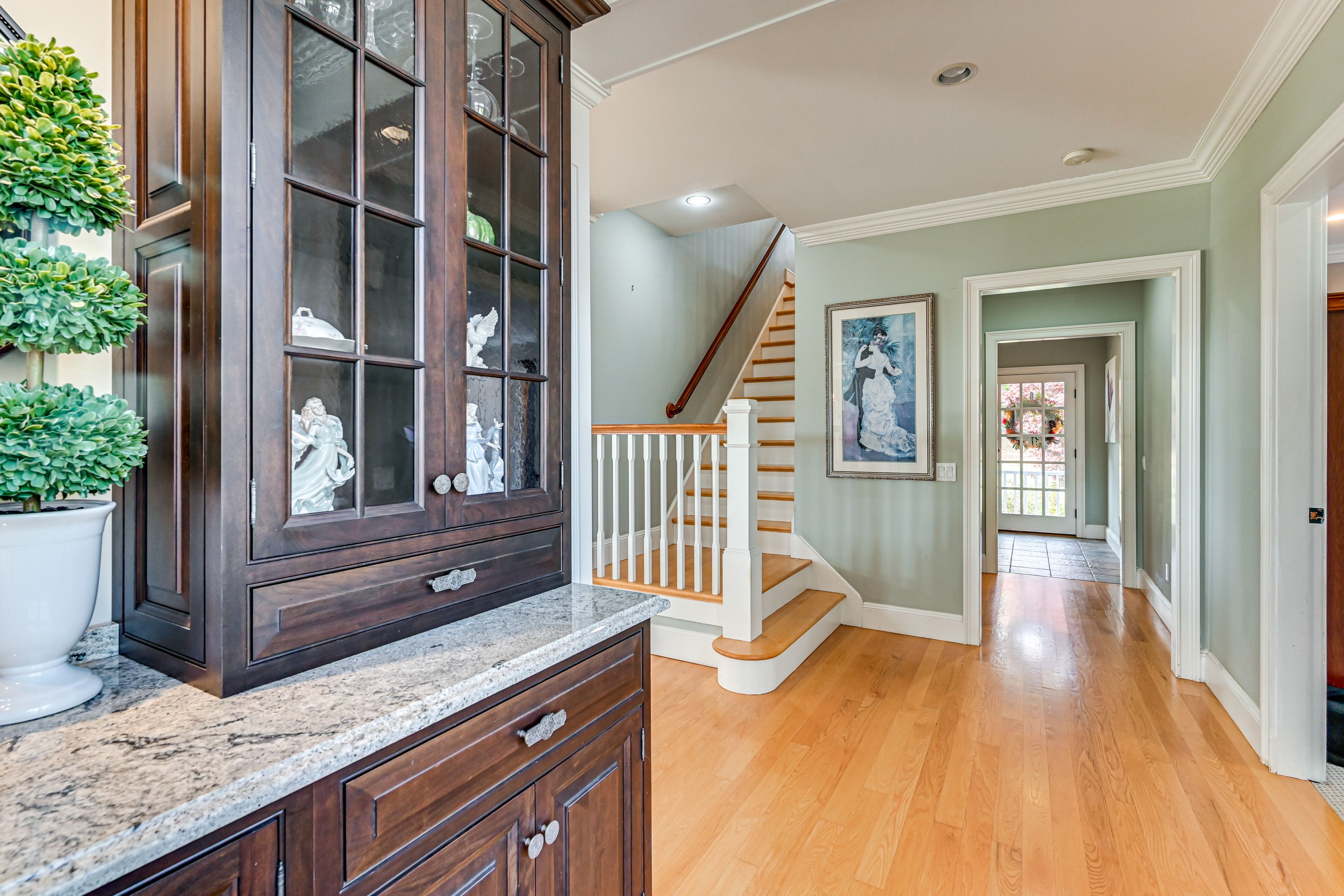 Stairs to Access 2nd Floor