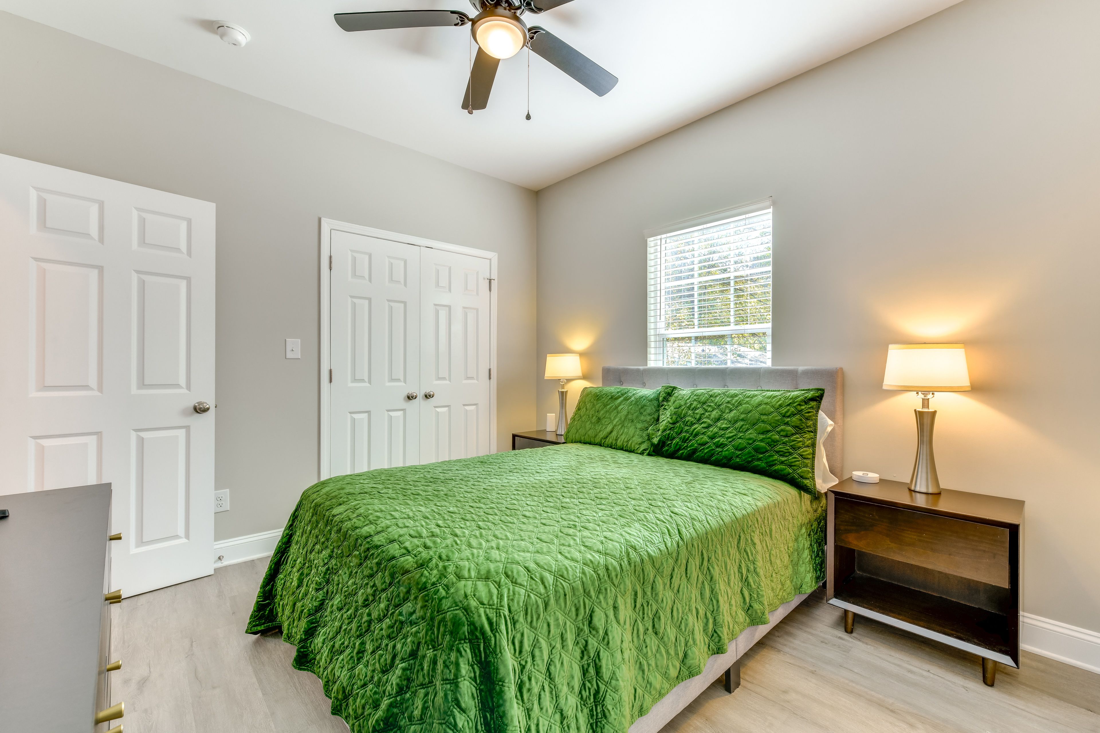 Bedroom 1 | Queen Bed | Linens Provided | Smart TV