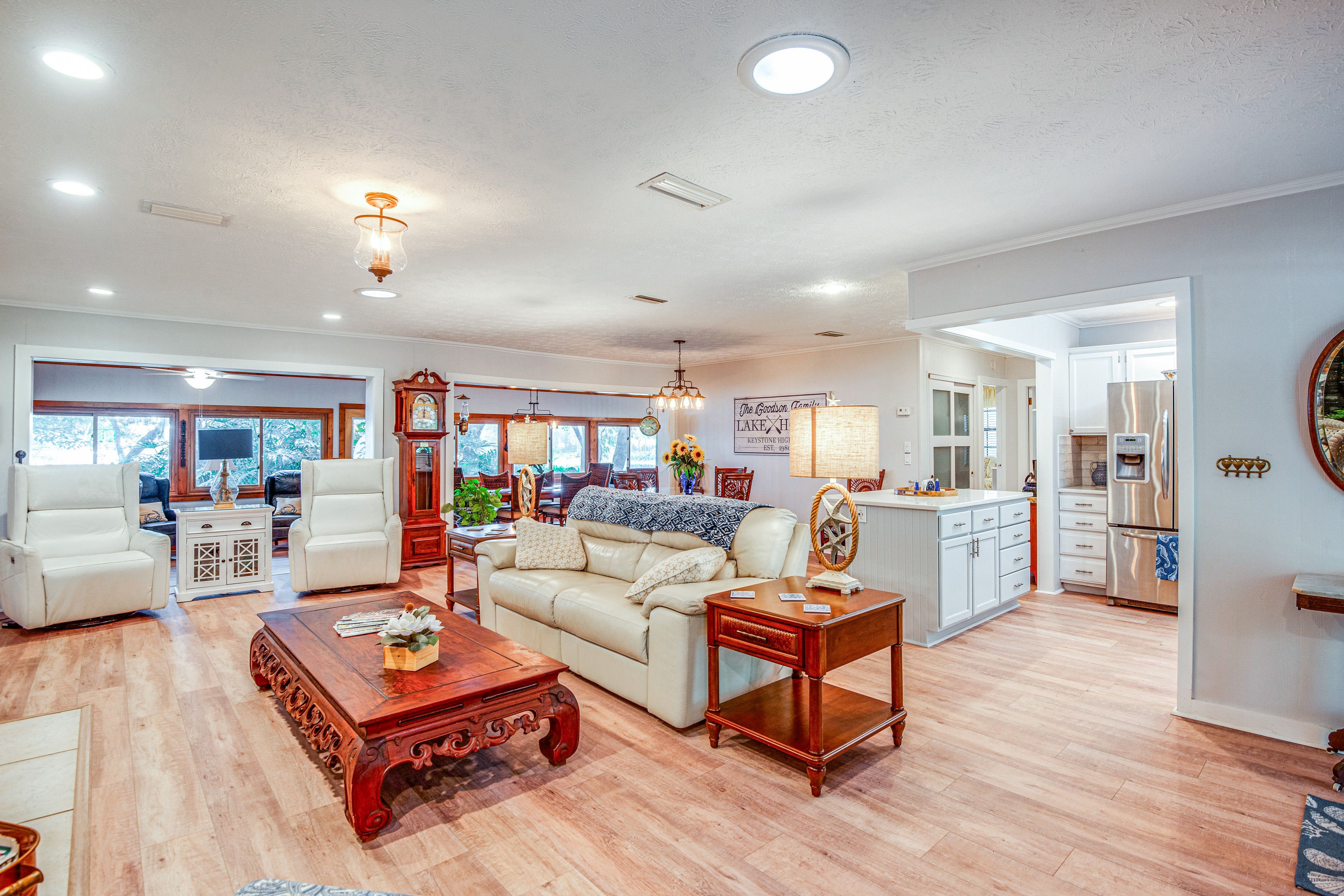 Keystone Heights Vacation Rental | 4BR | 3BA | Step-Free Entry | 2,200 Sq Ft