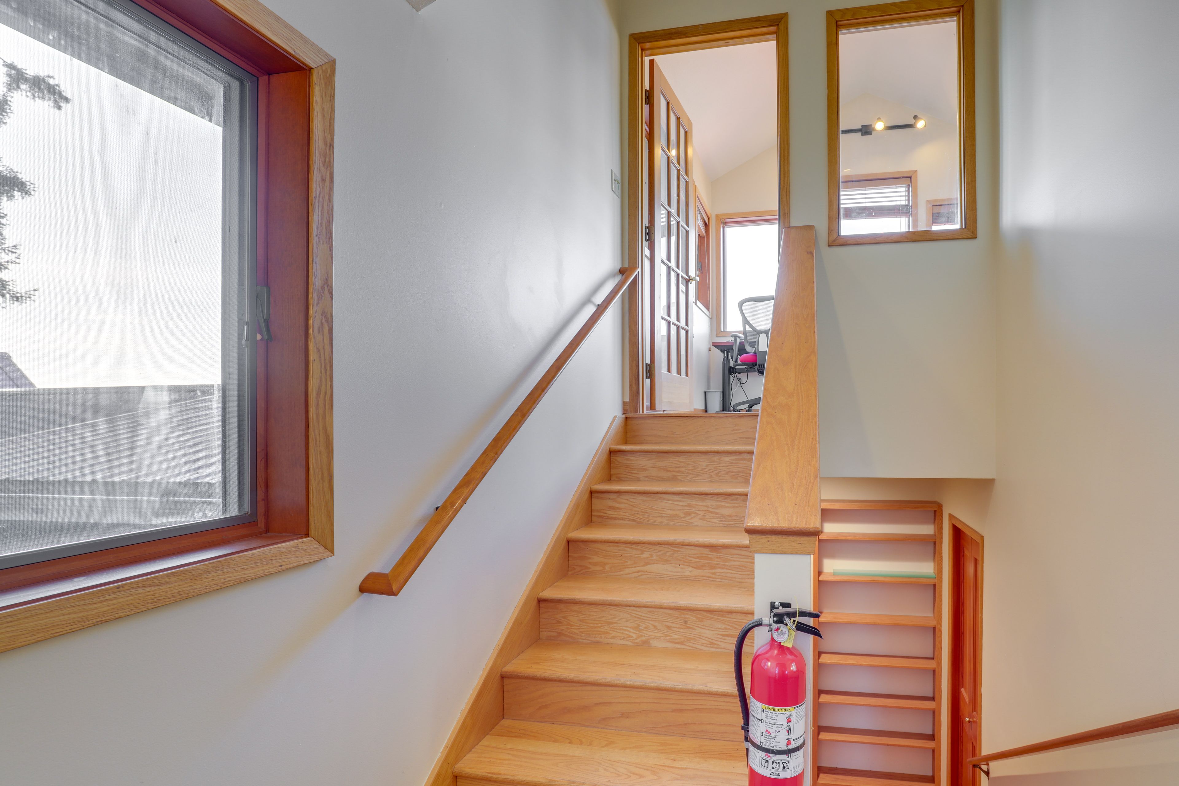 Stairs to Access Office