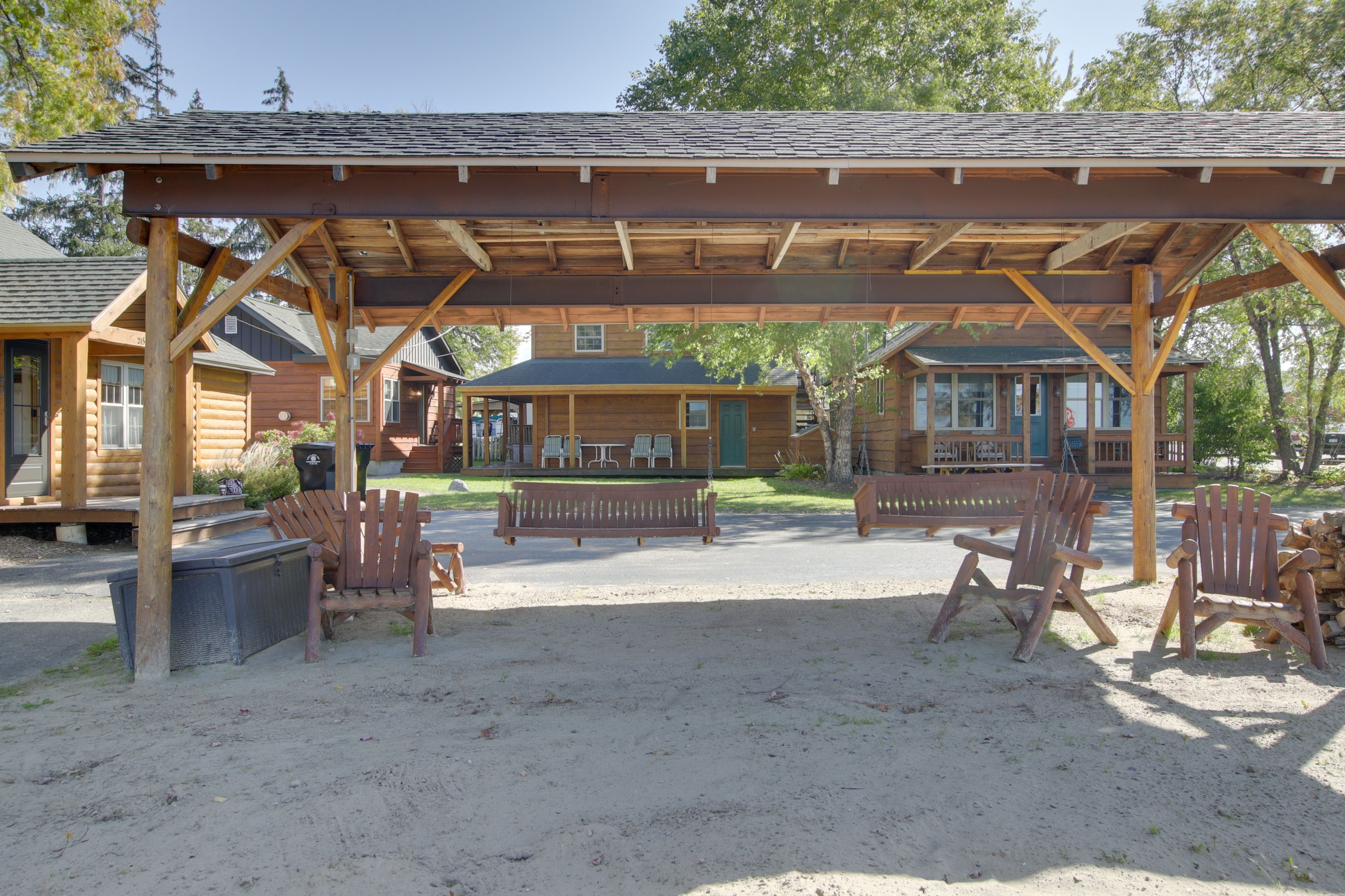 Shared Outdoor Amenities | Sandy Beach | Fire Pit | Dock