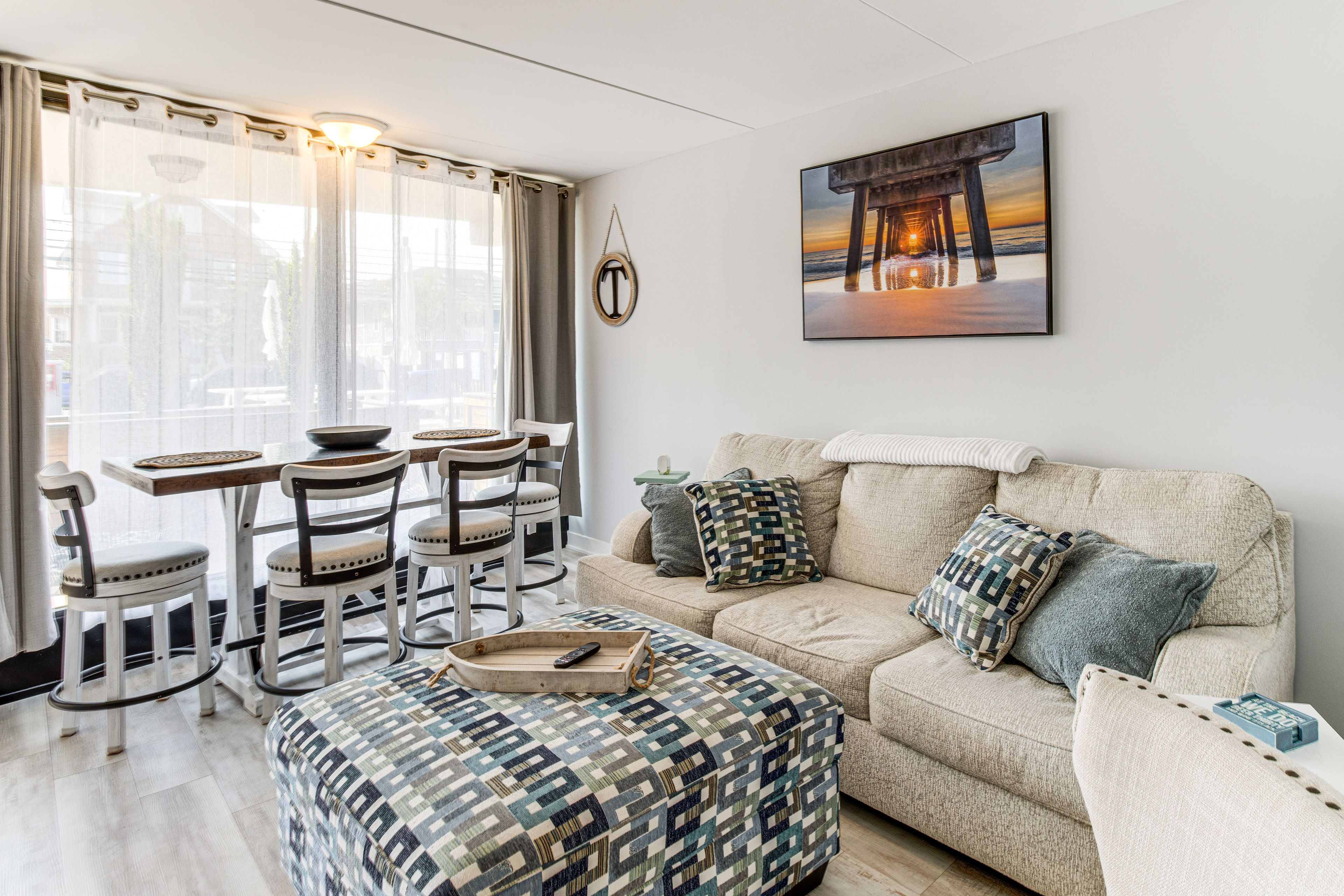 Living Room | Queen Sleeper Sofa | Smart TV