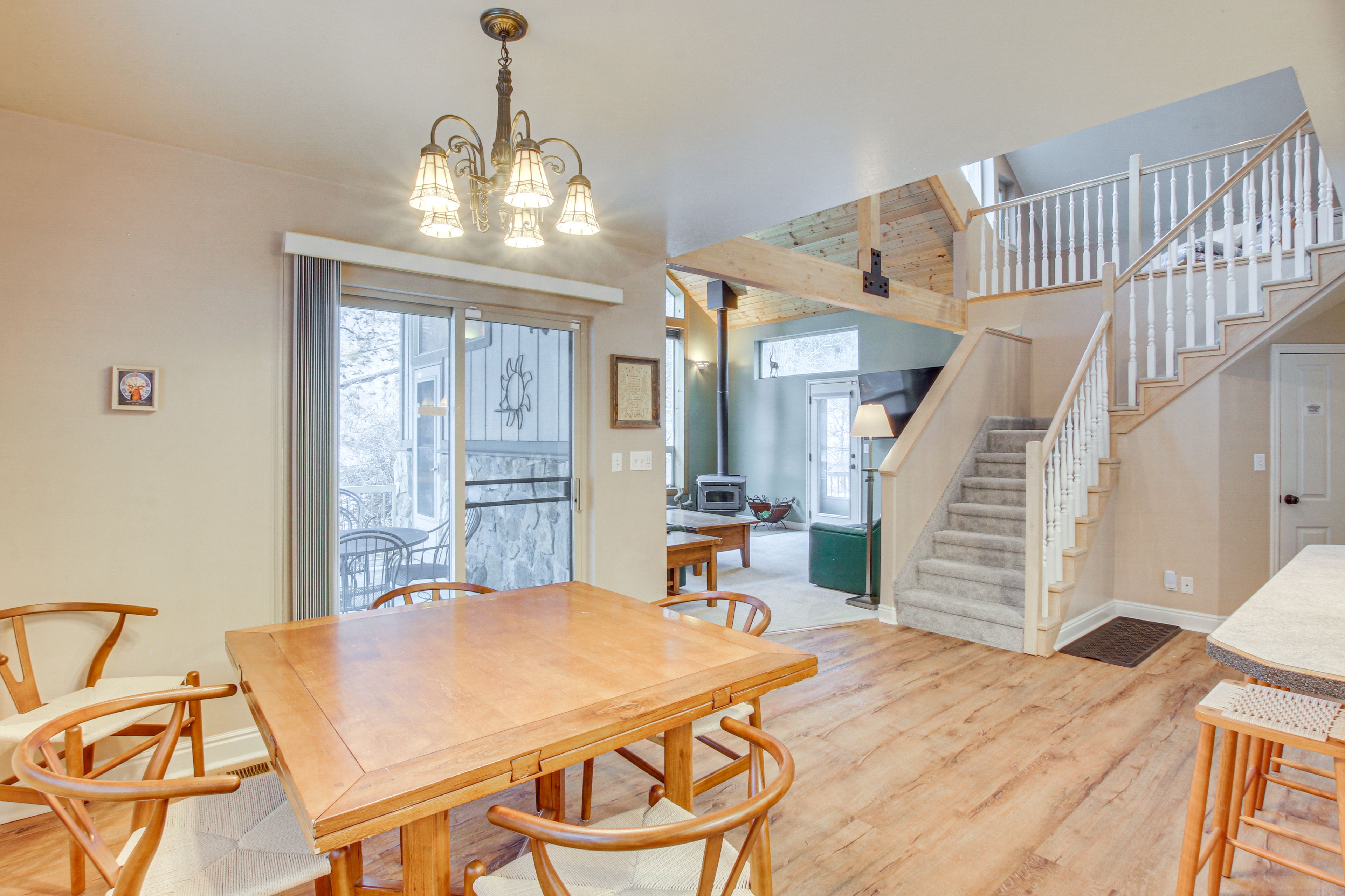 Dining Area | Dishware & Flatware | 1st Floor